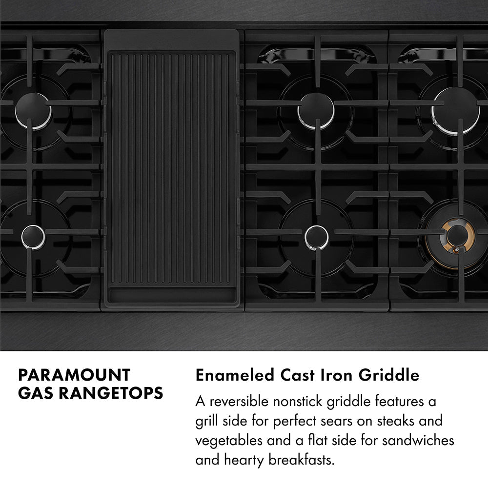 zline-48-paramount-gas-rangetop-with-8-burners-and-porcelain-cooktop-in-black-satin-stainless-steel-srtbs-48