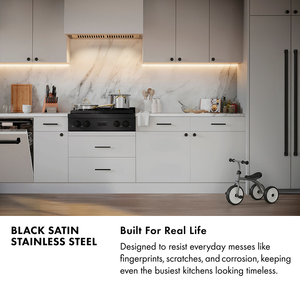 zline-designer-36-paramount-gas-rangetop-with-6-burners-in-black-satin-with-matte-black-and-champagne-accents-srtbsz-36-mbcb