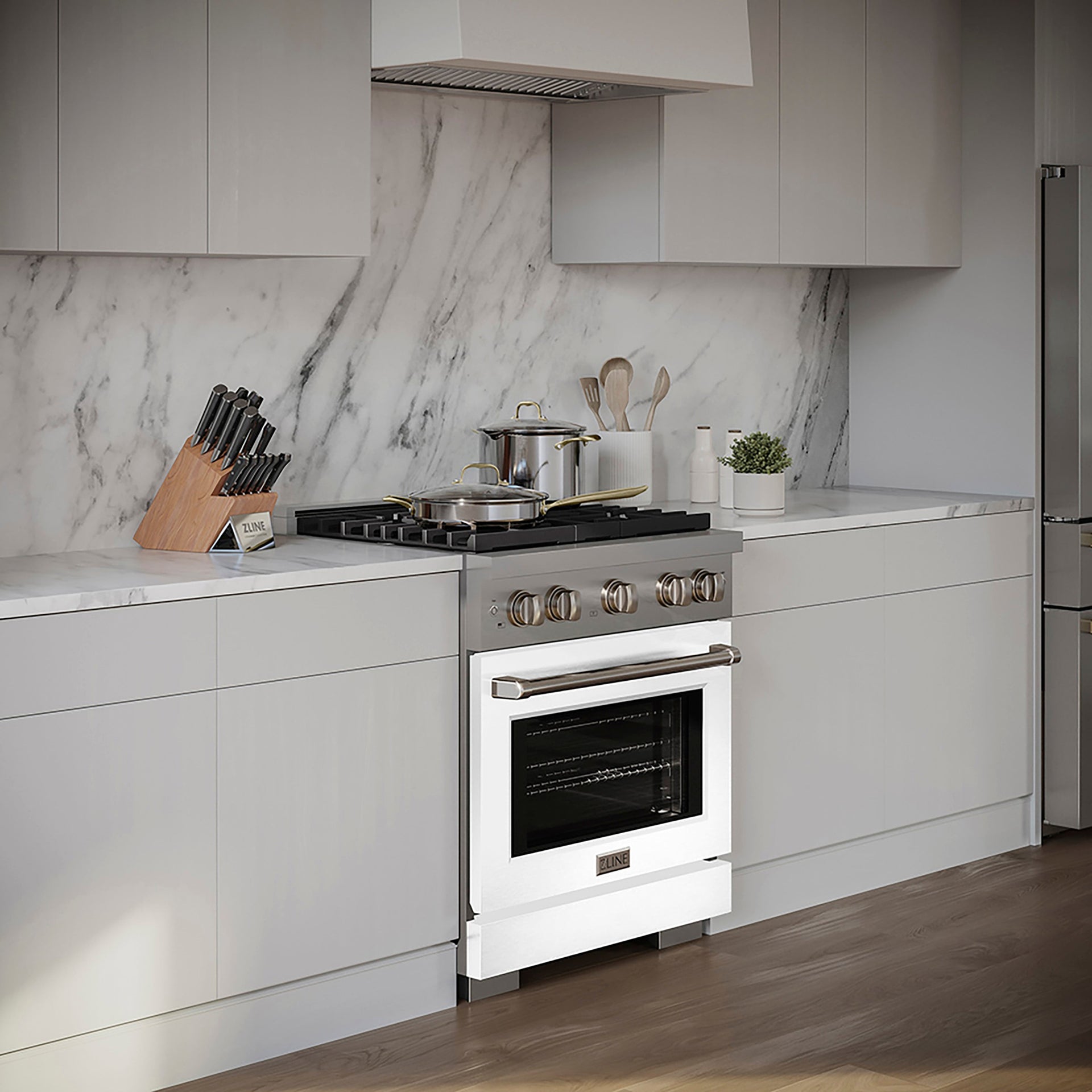 zline-30-in-gas-range-4-2-cu-ft-convection-oven-4-burner-duopro™-cooktop-white-matte-door-psgr-wm-30