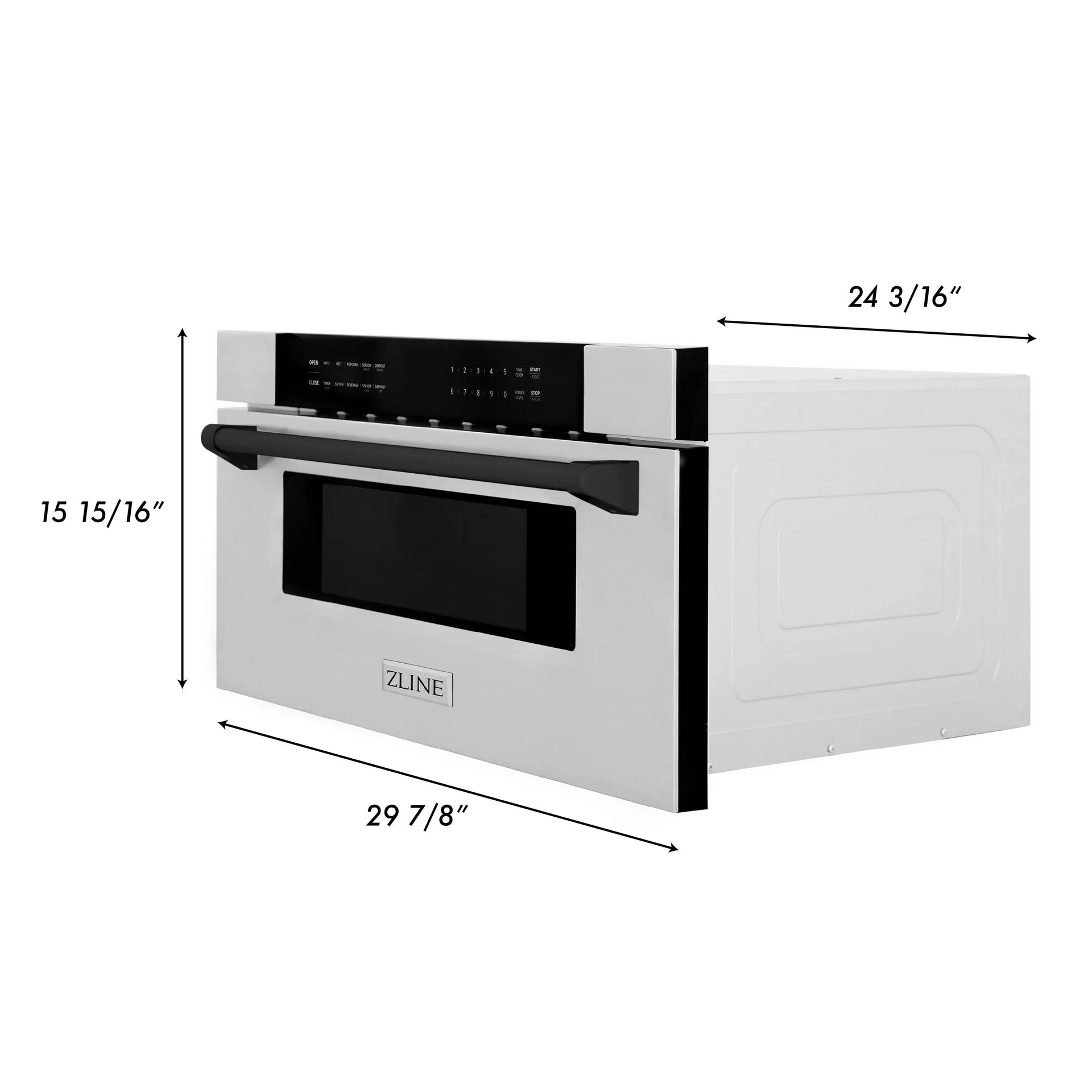 zline-autograph-matte-black-package-48-rangetop-range-hood-dishwasher-refrigerator-microwave-wall-oven