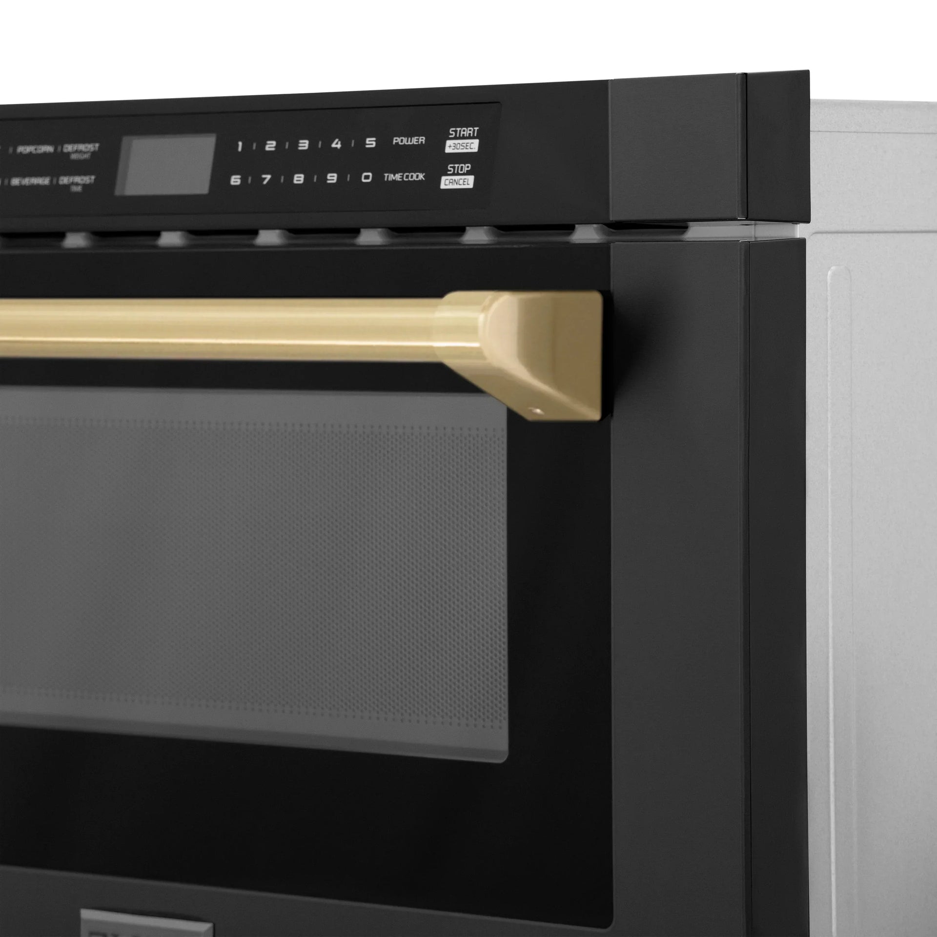 zline-autograph-edition-24-1-2-cu-ft-built-in-microwave-drawer-in-black-stainless-steel-and-champagne-bronze-accents-mwdz-1-bs-h-cb
