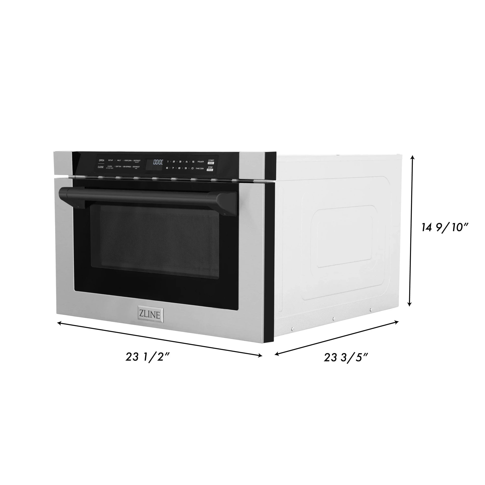 zline-autograph-edition-24-1-2-cu-ft-built-in-microwave-drawer-with-a-traditional-handle-in-stainless-steel-and-matte-black-accents-mwdz-1-h-mb