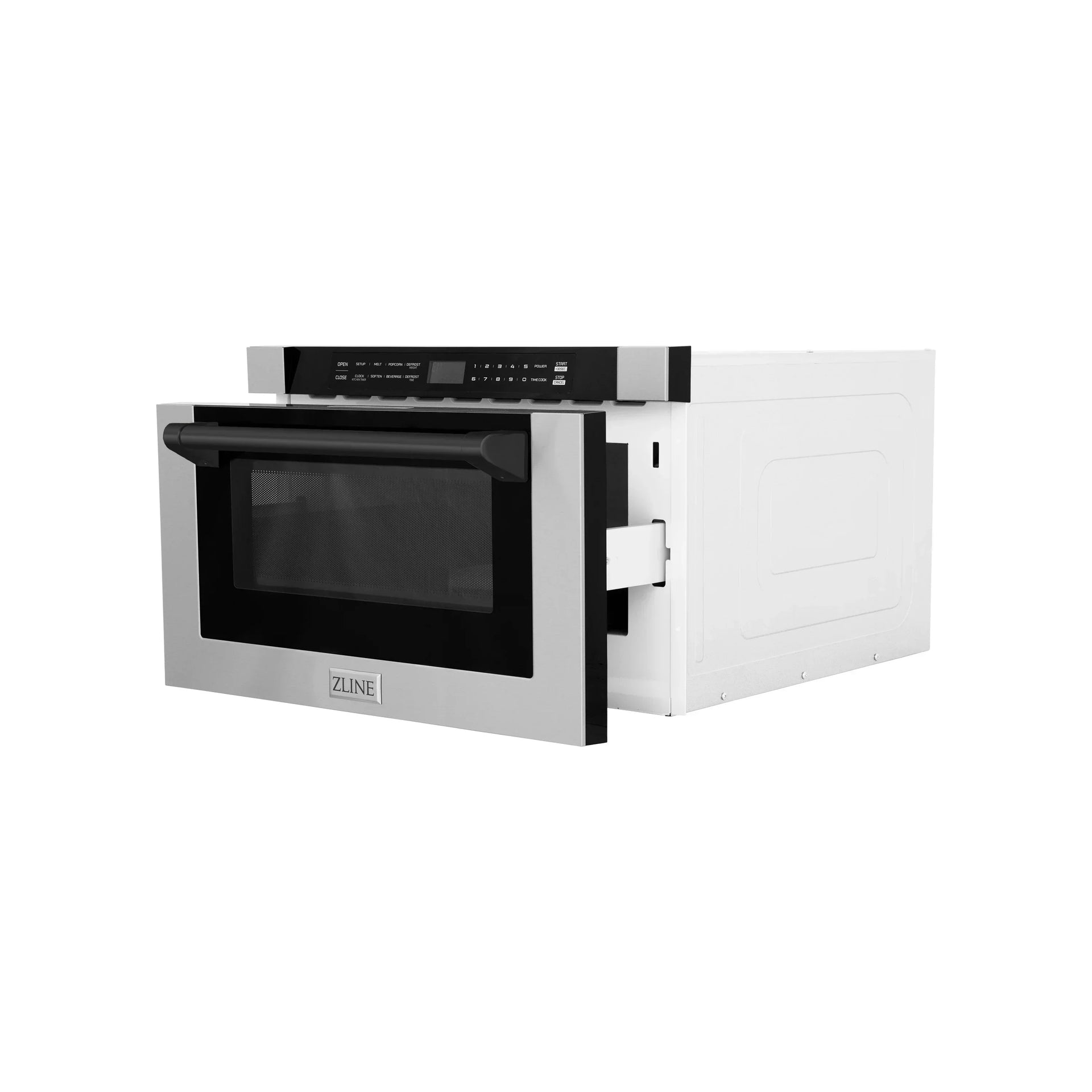 zline-autograph-edition-24-1-2-cu-ft-built-in-microwave-drawer-with-a-traditional-handle-in-stainless-steel-and-matte-black-accents-mwdz-1-h-mb