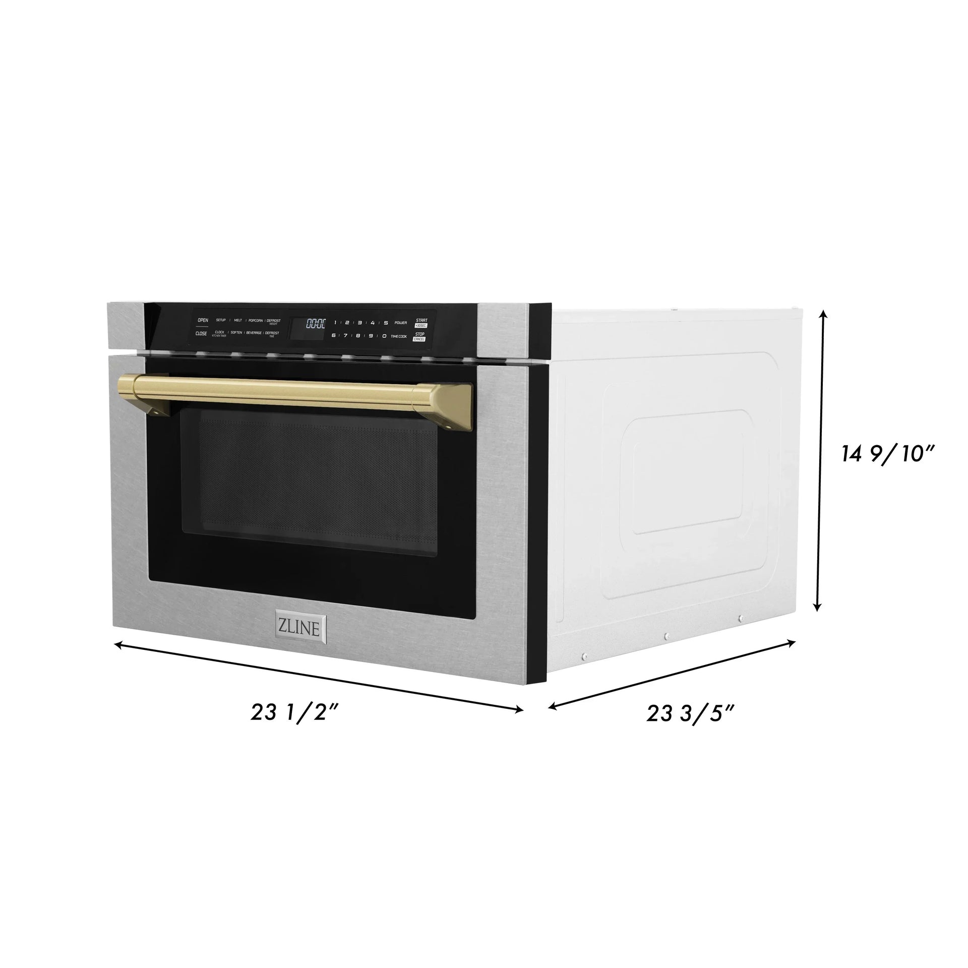 zline-autograph-24-1-2-cu-ft-built-in-microwave-drawer-with-a-traditional-handle-in-satin-stainless-steel-and-polished-gold-accents-mwdz-1-ss-h-g