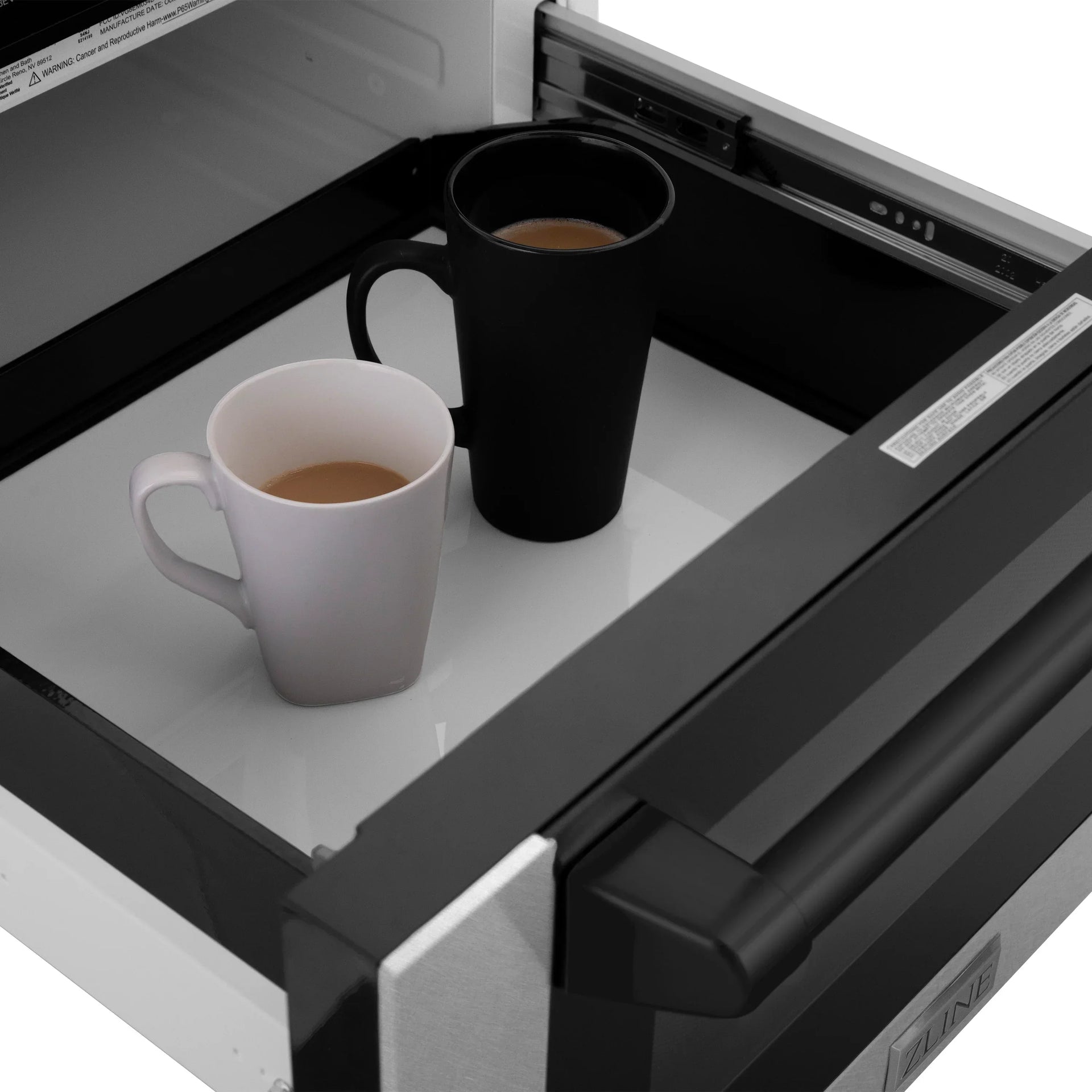 zline-autograph-24-1-2-cu-ft-built-in-microwave-drawer-with-a-traditional-handle-in-satin-stainless-steel-and-matte-black-accents-mwdz-1-ss-h-mb