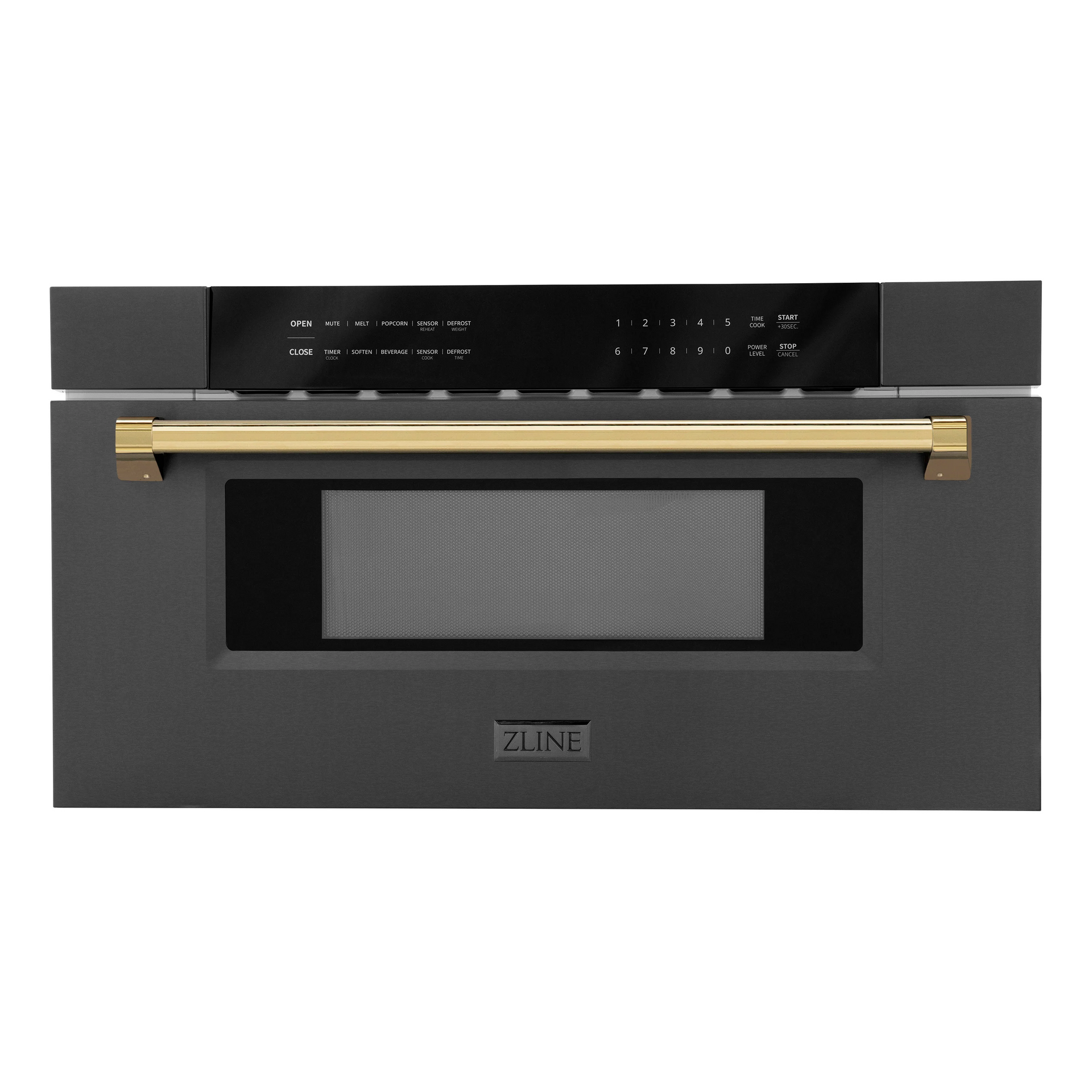 zline-autograph-30-in-1-2-cu-ft-built-in-microwave-drawer-in-black-stainless-steel-with-gold-accents-mwdz-30-bs-g