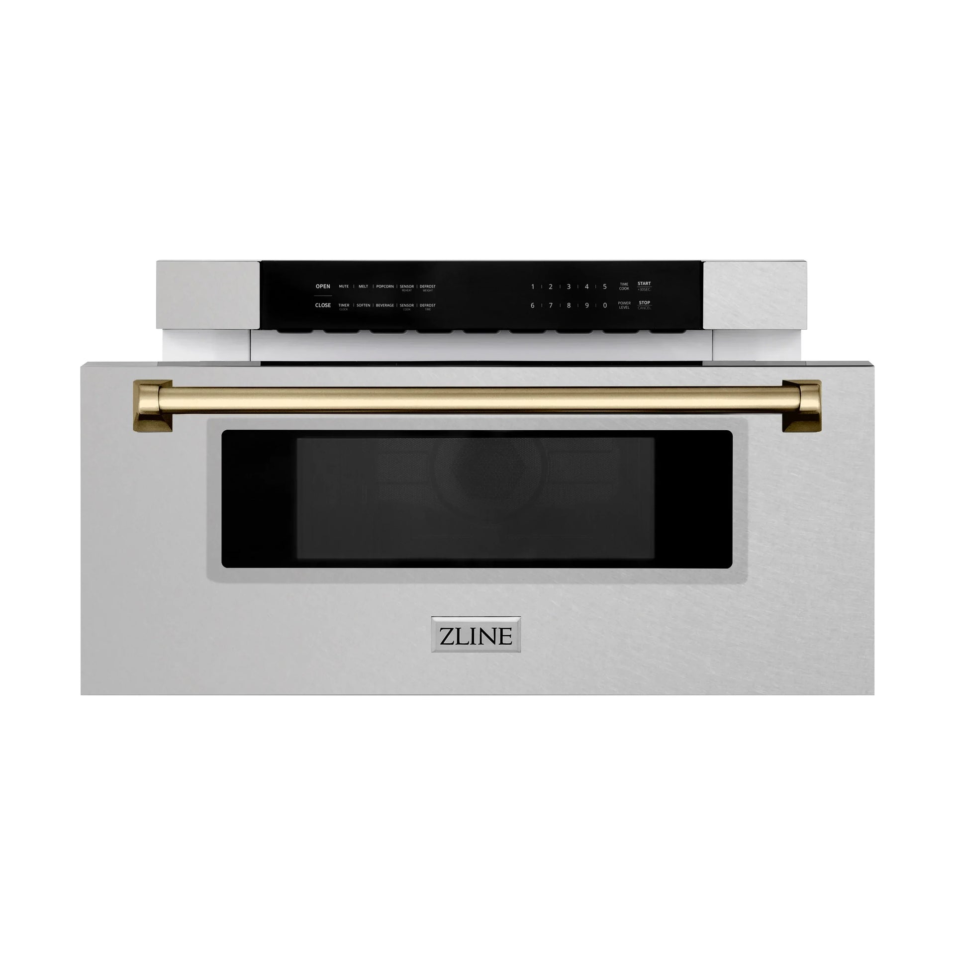 zline-autograph-30-1-2-cu-ft-built-in-microwave-drawer-in-satin-stainless-steel-with-champagne-bronze-accents-mwdz-30-ss-cb