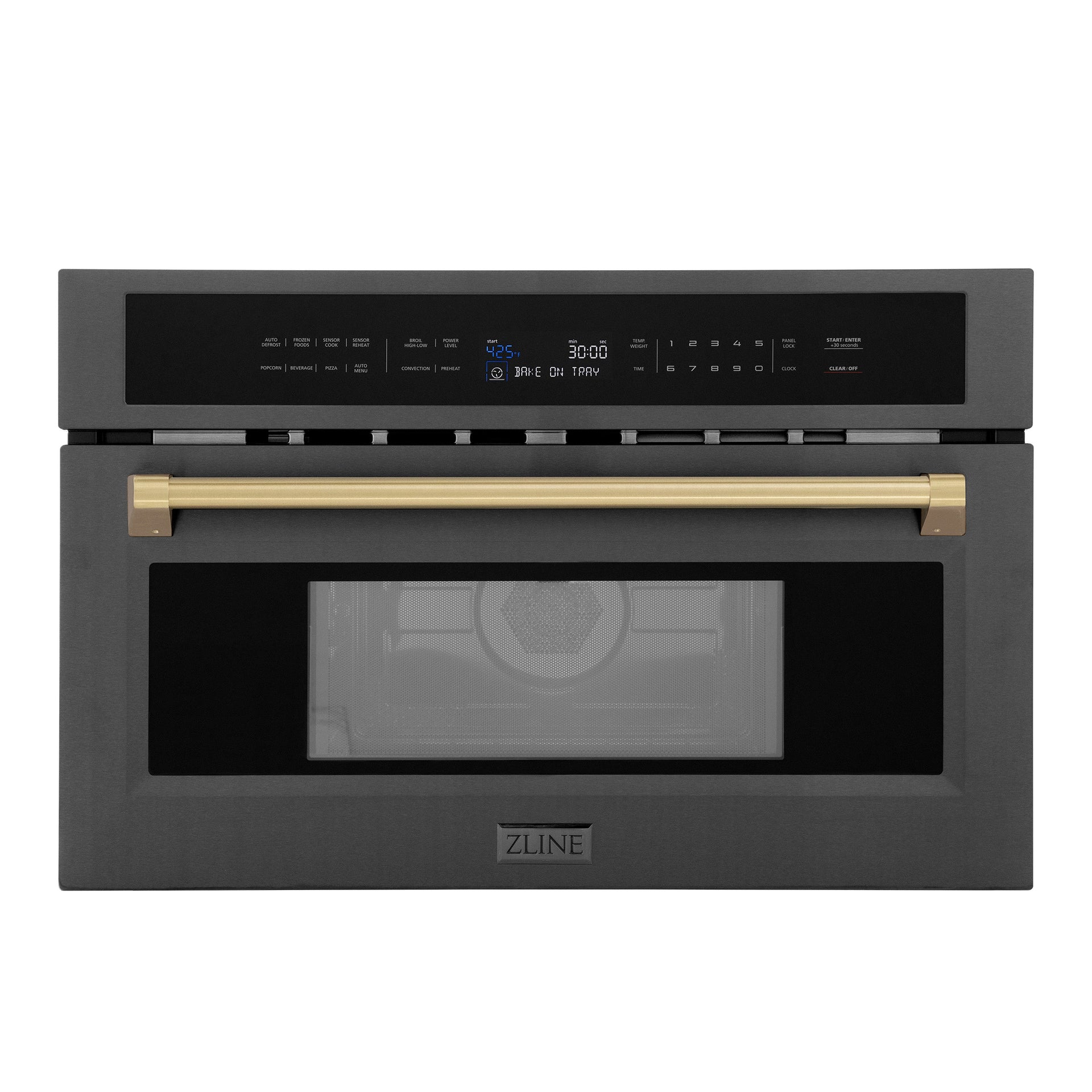 zline-autograph-30-1-55-cu-ft-built-in-convection-microwave-oven-in-black-stainless-steel-and-champagne-bronze-accents-mwoz-30-bs-cb
