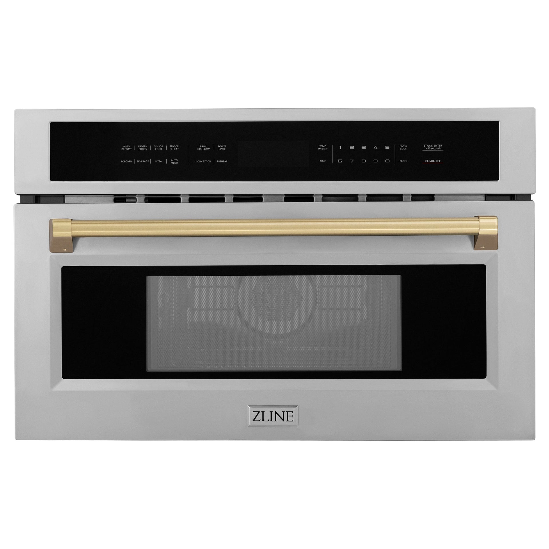 zline-autograph-30-1-6-cu-ft-built-in-convection-microwave-oven-in-satin-stainless-steel-and-champagne-bronze-accents-mwoz-30-ss-cb