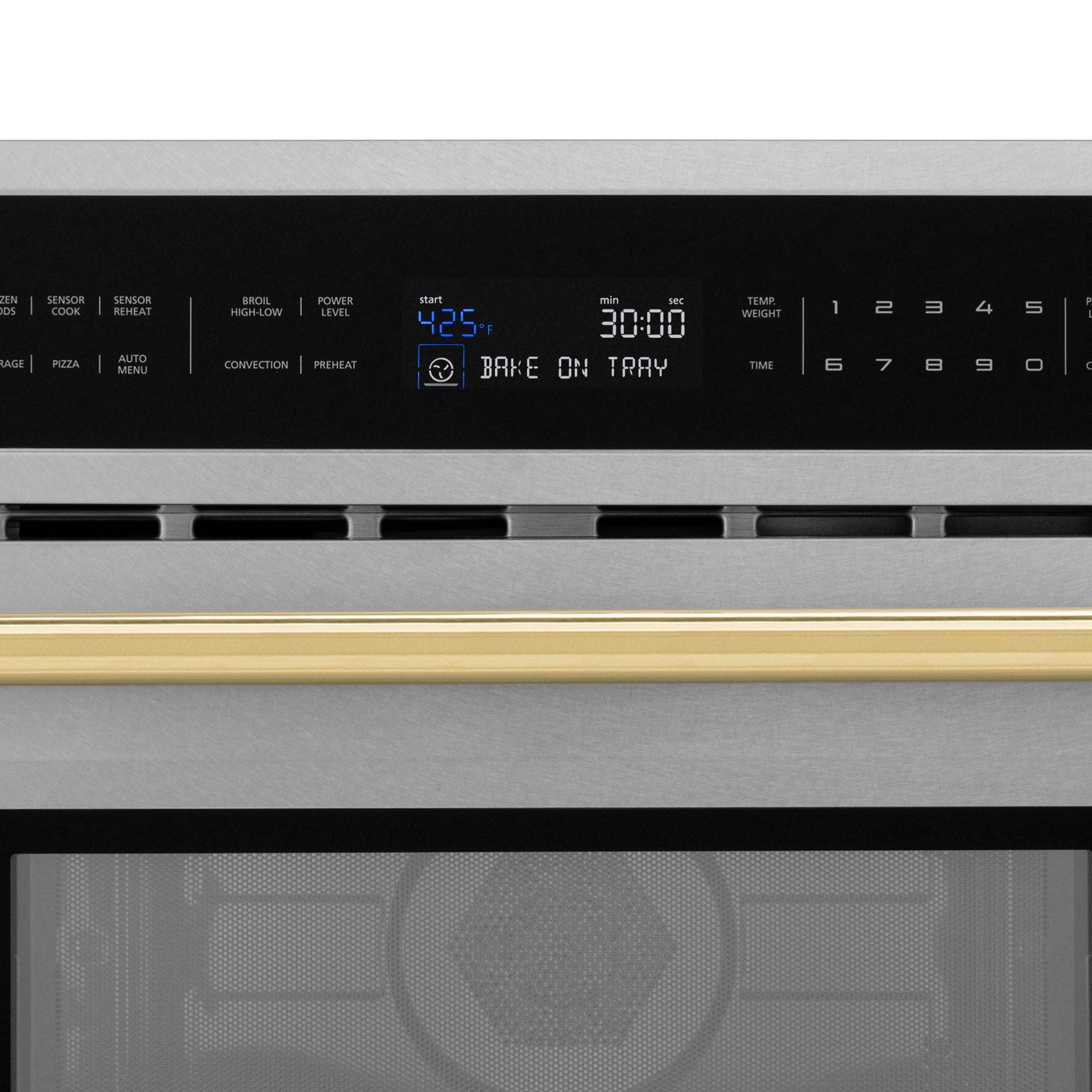 zline-autograph-30-1-6-cu-ft-built-in-convection-microwave-oven-in-satin-stainless-steel-and-polished-gold-accents-mwoz-30-ss-g