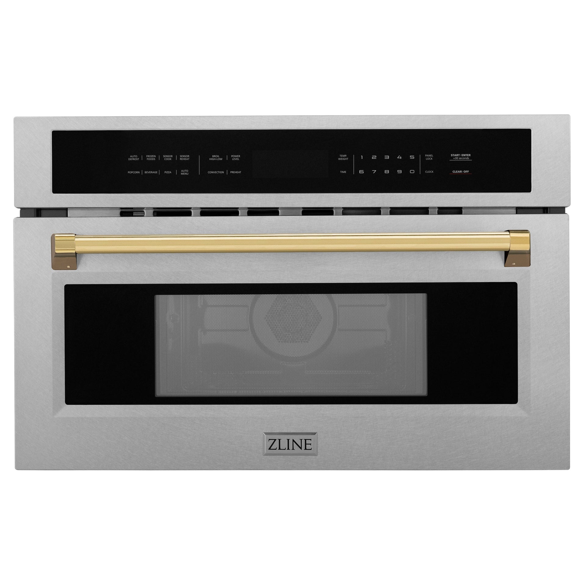 zline-autograph-30-1-6-cu-ft-built-in-convection-microwave-oven-in-satin-stainless-steel-and-polished-gold-accents-mwoz-30-ss-g