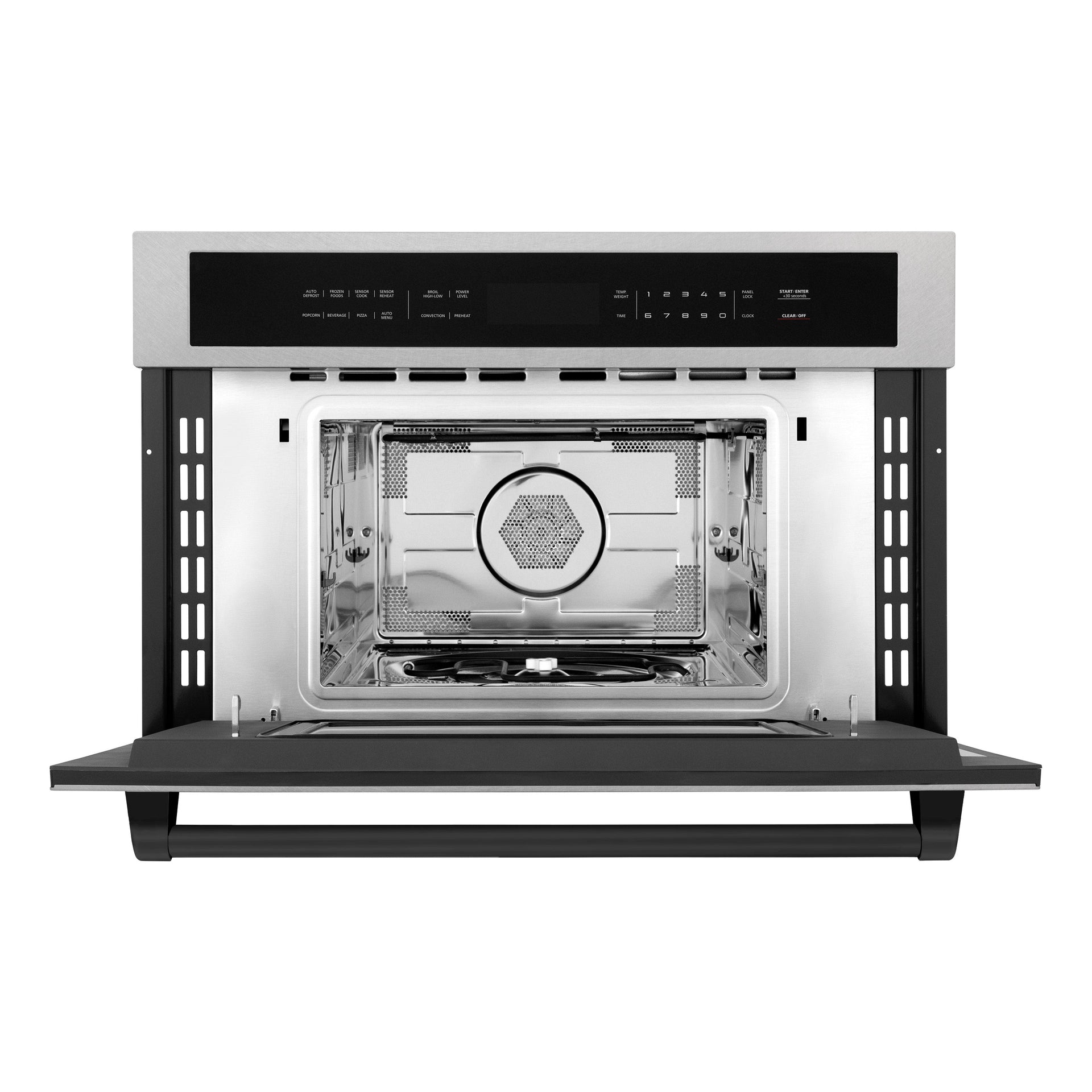 zline-autograph-30-1-6-cu-ft-built-in-convection-microwave-oven-in-satin-stainless-steel-and-matte-black-accents-mwoz-30-ss-mb
