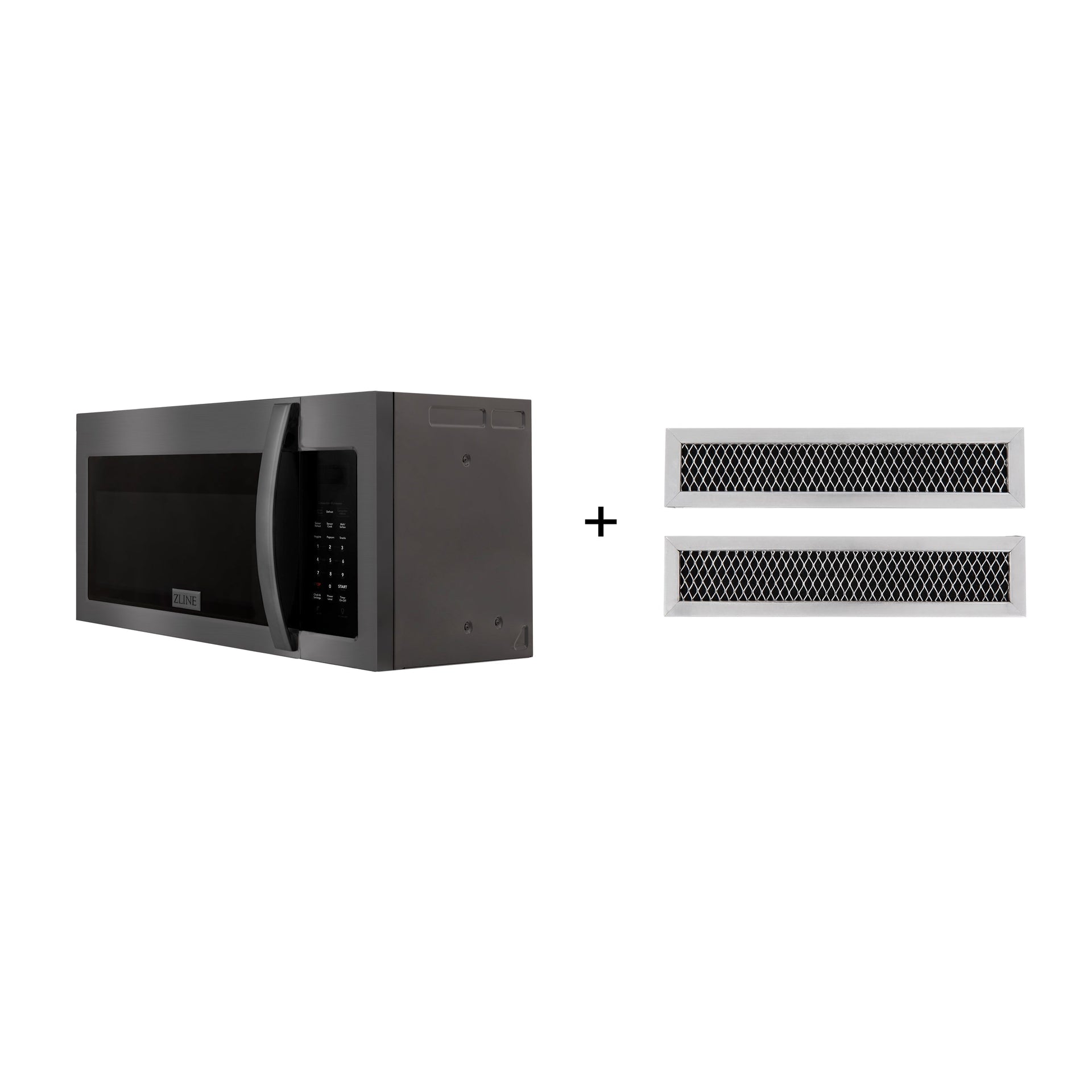zline-30-1-5-cu-ft-over-the-range-microwave-in-black-stainless-steel-with-modern-handle-and-set-of-2-charcoal-filters-mmwo-otrcf-30-bs