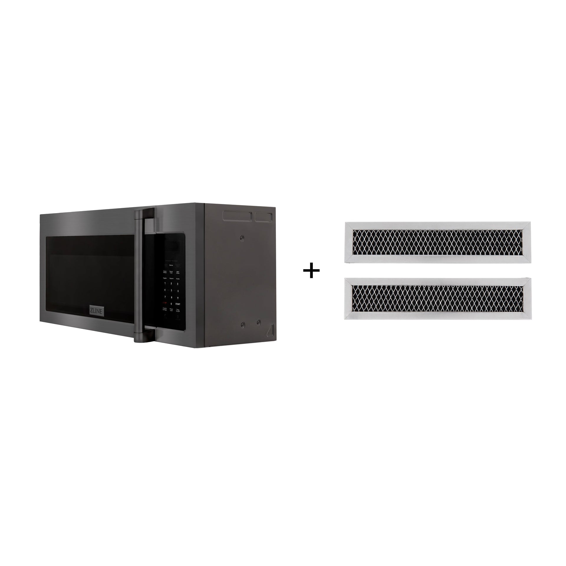 zline-30-1-5-cu-ft-over-the-range-microwave-in-black-stainless-steel-with-traditional-handle-and-set-of-2-charcoal-filters-mwo-otrcfh-30-bs