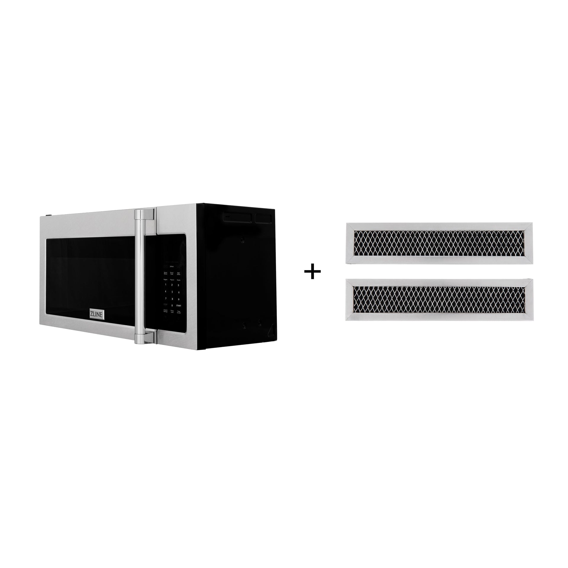 zline-30-1-5-cu-ft-over-the-range-microwave-in-satin-stainless-steel-with-traditional-handle-and-set-of-2-charcoal-filters-mwo-otrcfh-30-ss
