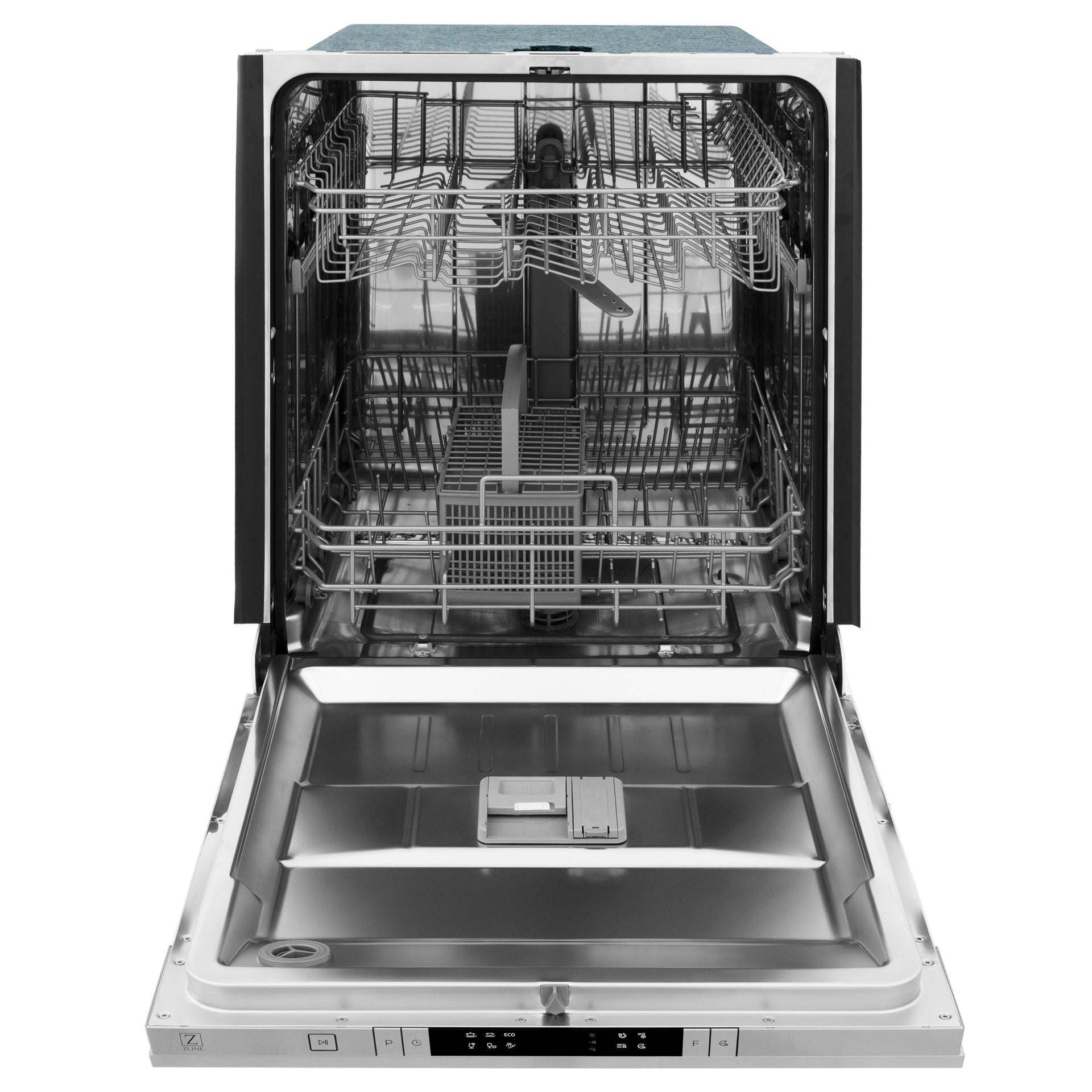 zline-24-in-top-control-dishwasher-in-stainless-steel-and-traditional-style-handle-dw-304-h-24