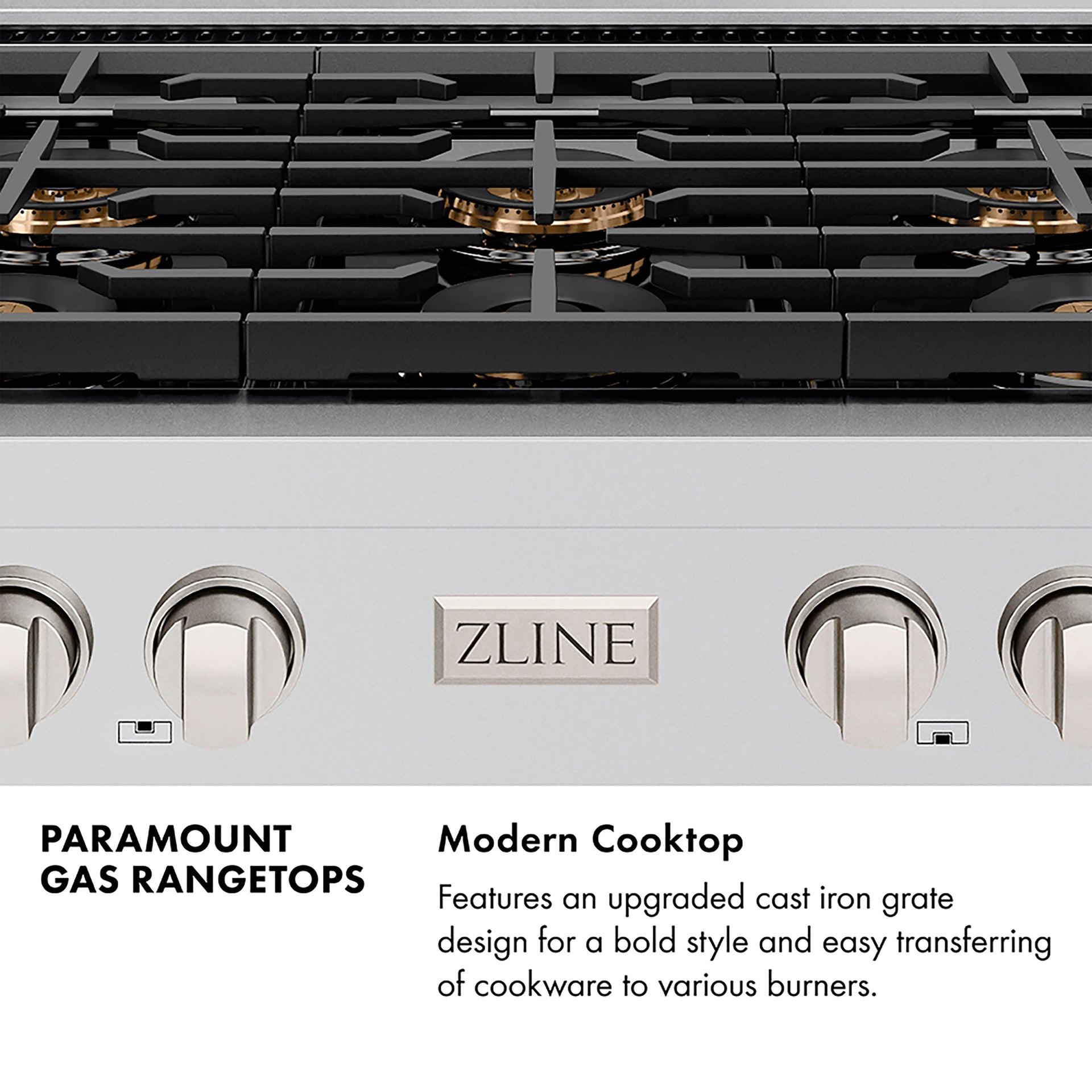 zline-autograph-edition-30-paramount-gas-rangetop-with-4-burner-duopro™-cooktop-in-satin-stainless-steel-and-matte-black-accents-psrtsz-30-mb
