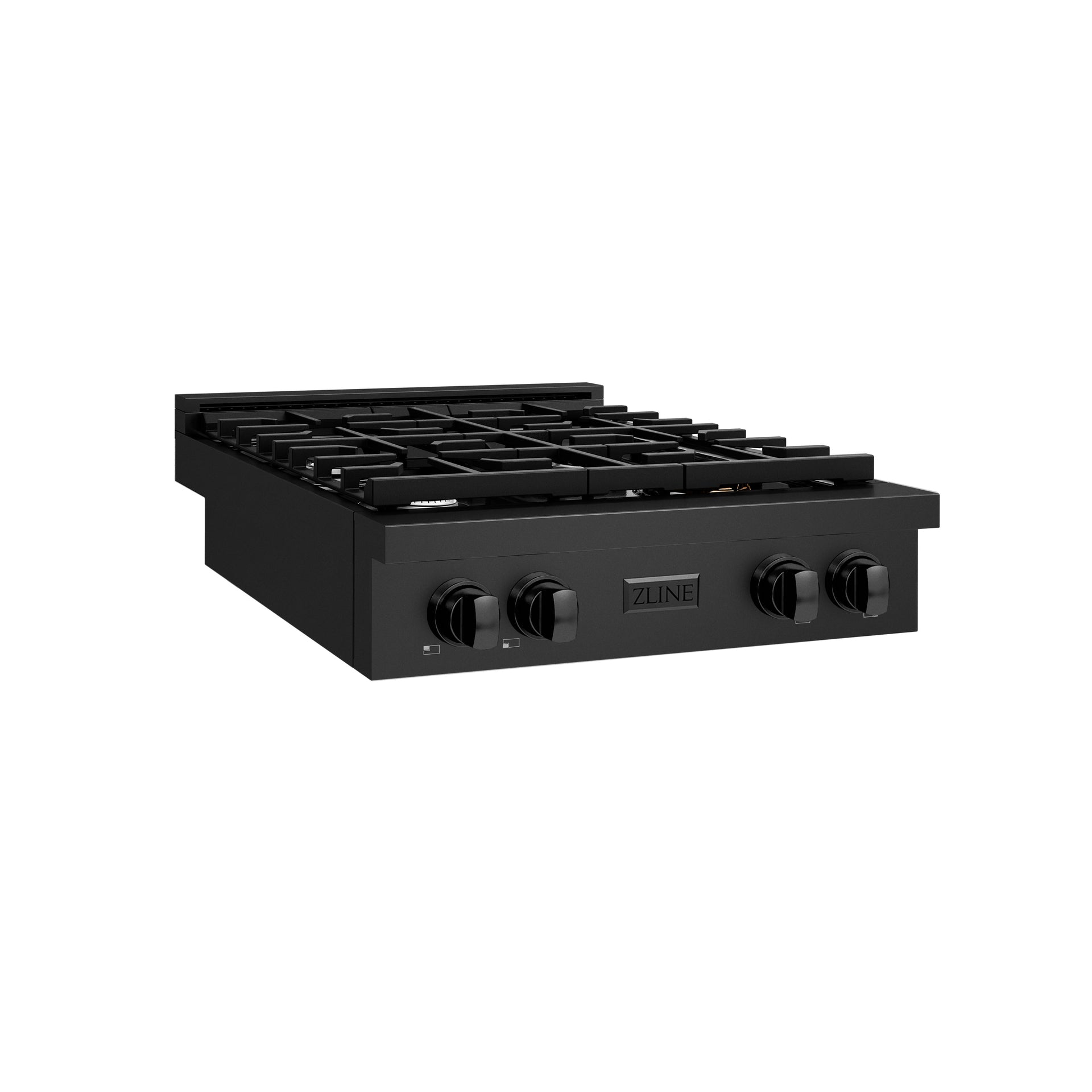 zline-paramount-30-gas-rangetop-with-4-burners-and-porcelain-cooktop-in-black-stainless-steel-srtb30