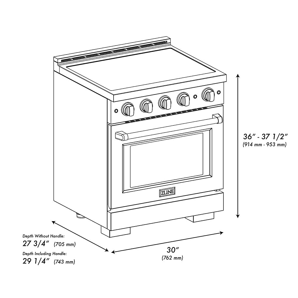 zline-30-in-induction-range-4-2-cu-ft-4-element-cooktop-electric-convection-oven-satin-stainless-steel-black-matte-door-sinrs-blm-30