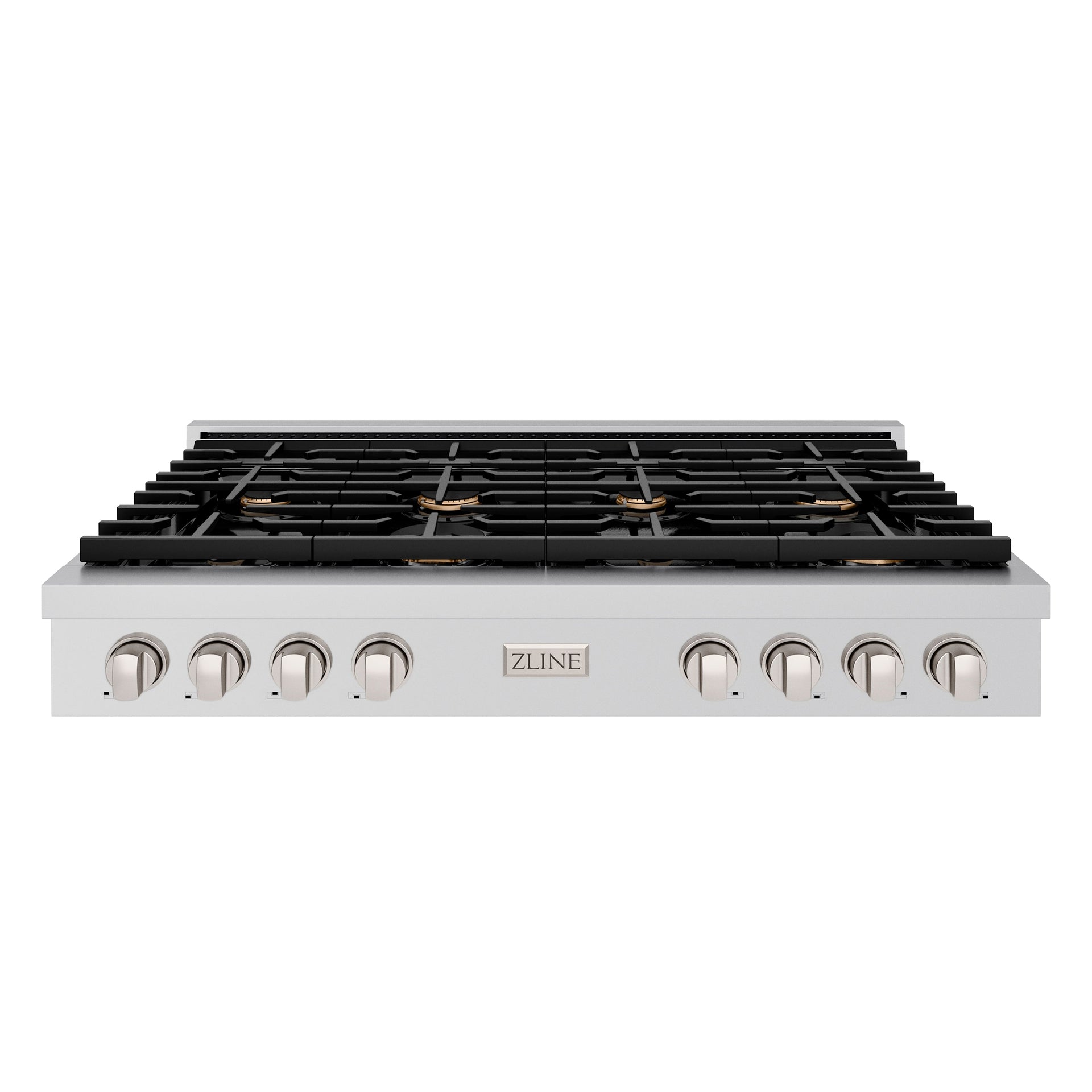 zline-paramount-48-gas-rangetop-with-8-brass-burners-cast-iron-griddle-and-porcelain-cooktop-in-stainless-steel-srt-br-48