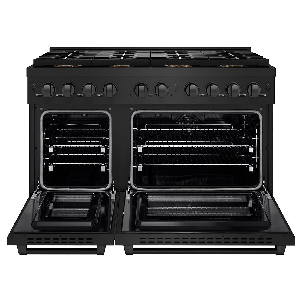 zline-48-in-dual-fuel-range-6-7-cu-ft-with-8-burner-duopro™-cooktop-and-dual-ovens-in-black-stainless-steel-psdrb-48