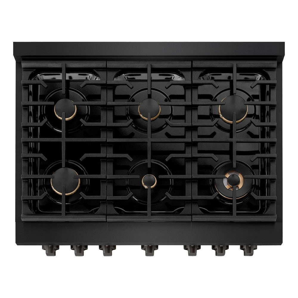 zline-36-in-paramount-dual-fuel-range-5-2-cu-ft-6-brass-burners-black-stainless-steel-sdrb-br-36