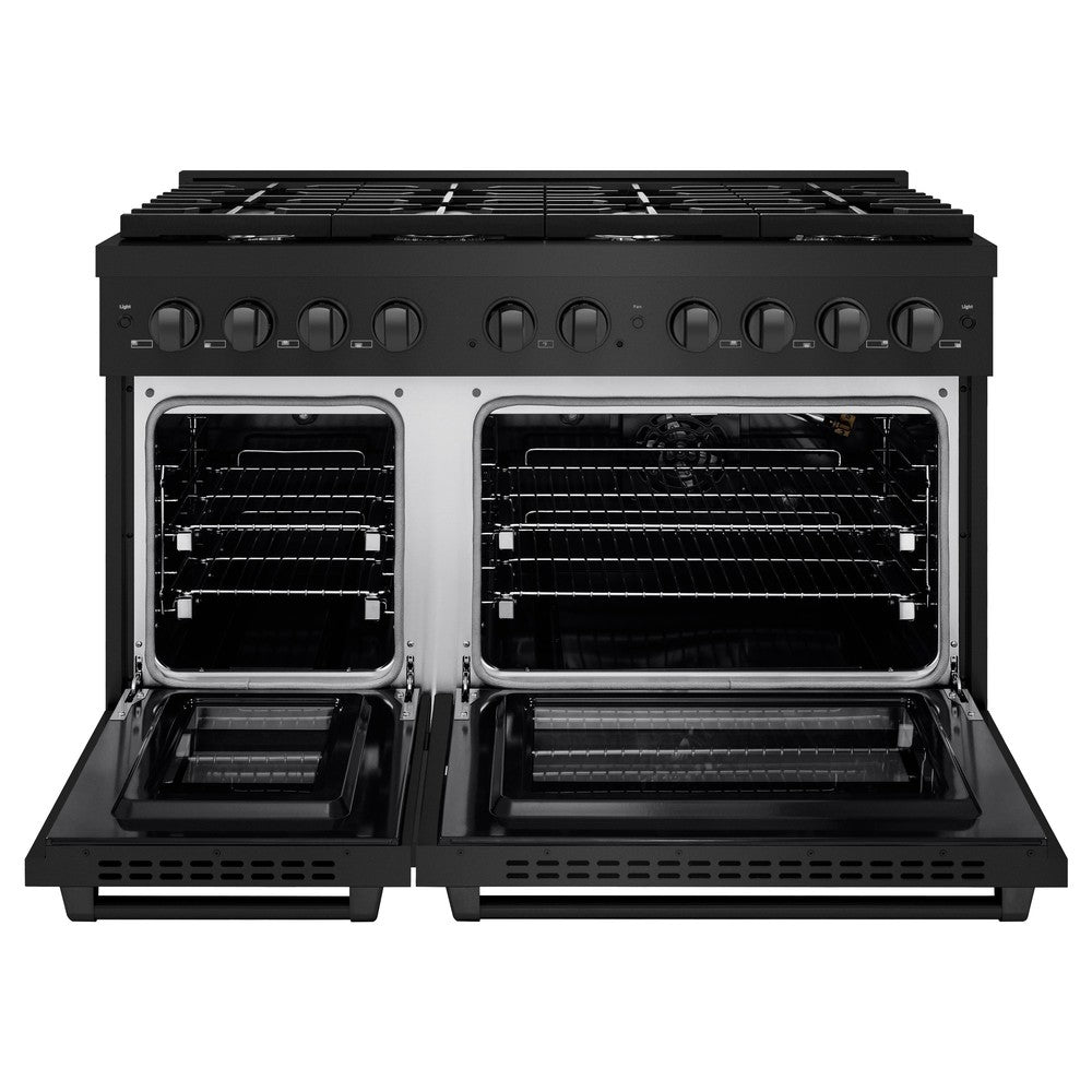 zline-paramount-48-in-double-oven-dual-fuel-range-with-8-burners-6-7-cu-ft-black-stainless-steel-sdrb-48