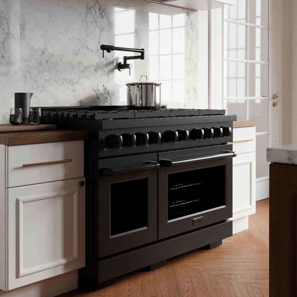 zline-paramount-48-in-double-oven-dual-fuel-range-with-8-burners-6-7-cu-ft-black-stainless-steel-sdrb-48
