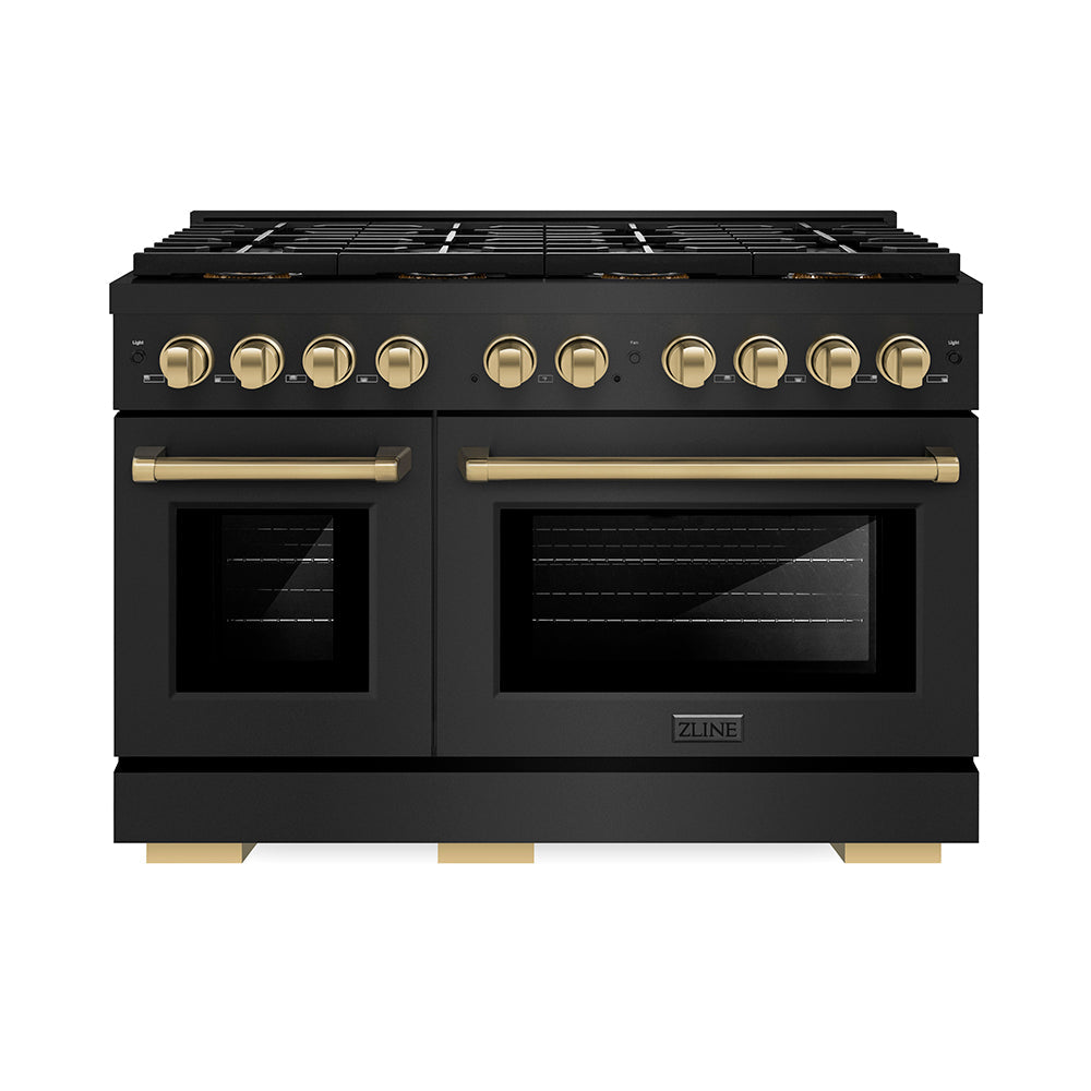 zline-48-in-gas-range-6-7-cu-ft-8-burner-duopro™-cooktop-dual-ovens-black-stainless-steel-with-champagne-bronze-accents-psgrbz-48-cb