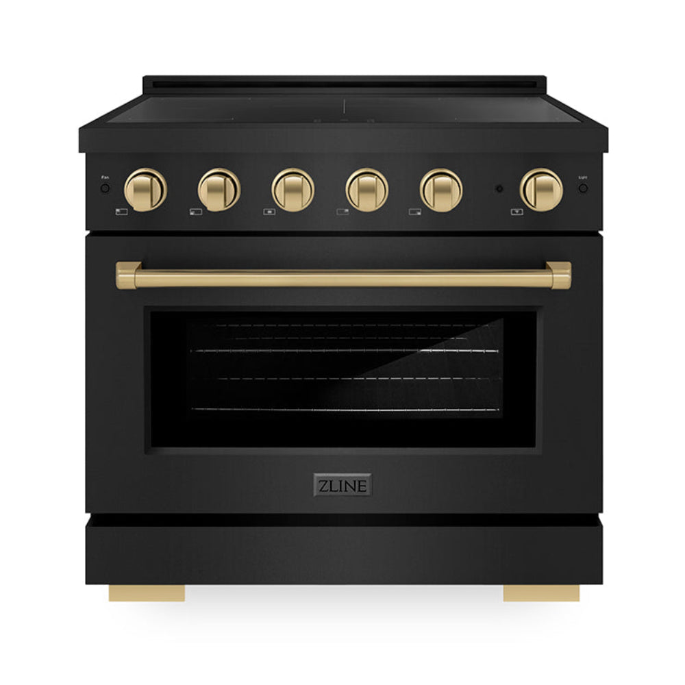 zline-36-in-induction-range-5-2-cu-ft-5-element-cooktop-electric-convection-oven-black-stainless-steel-polished-gold-accents-sinrbz-36-g