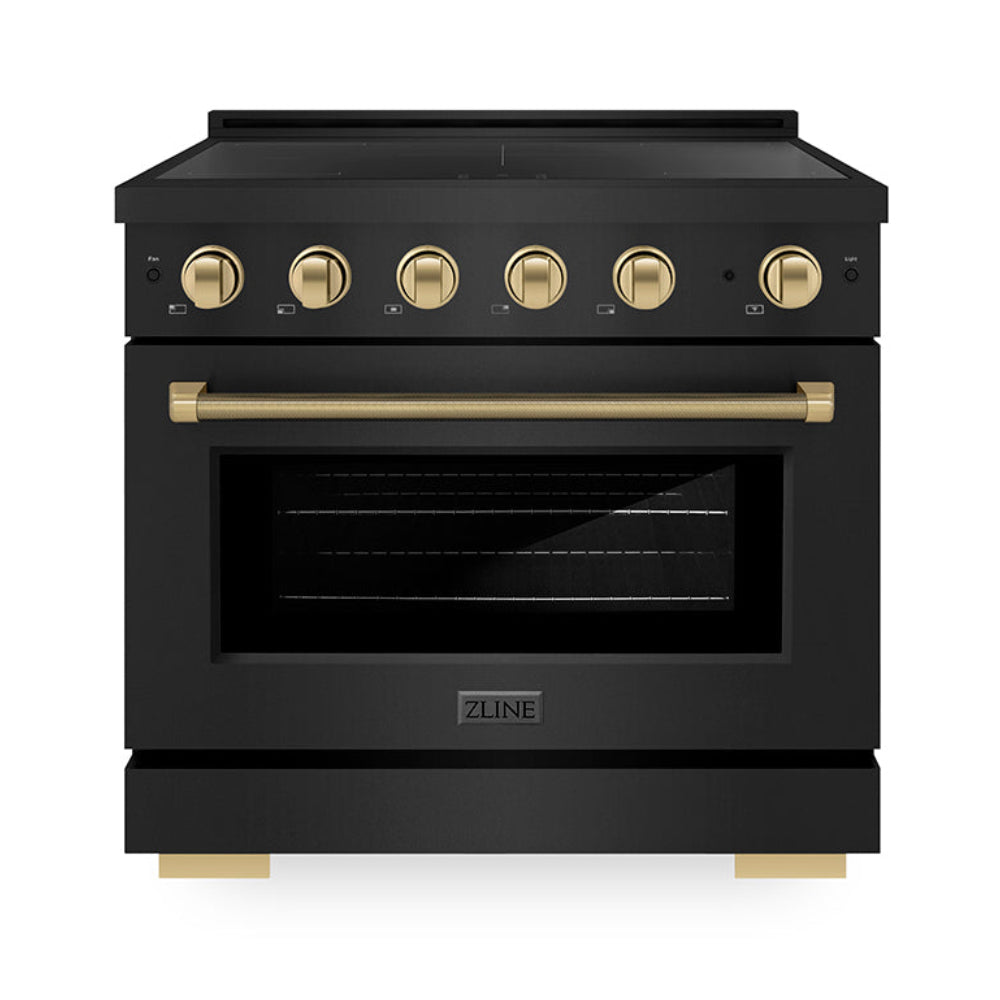 zline-36-in-induction-range-5-2-cu-ft-5-element-cooktop-electric-convection-oven-black-stainless-steel-champagne-bronze-accents-sinrbz-36-kcb
