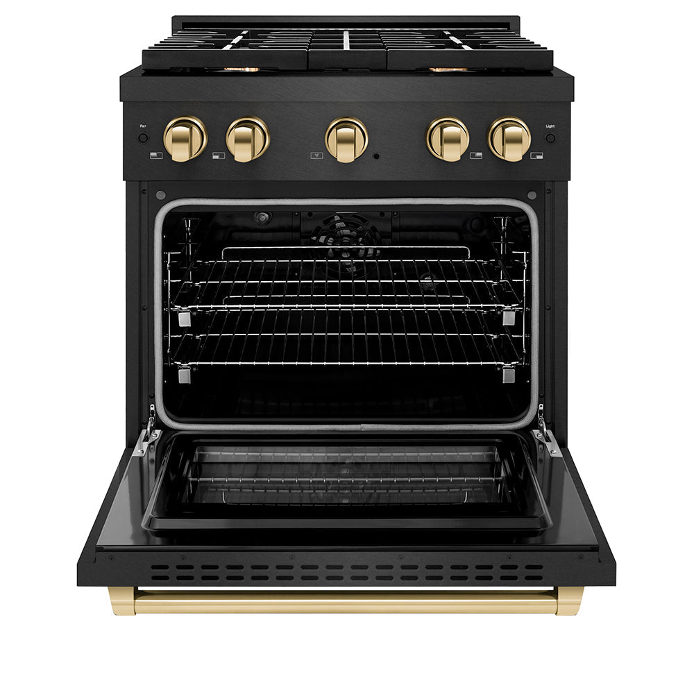 zline-30-in-dual-fuel-range-4-2-cu-ft-4-burner-gas-cooktop-black-satin-stainless-steel-with-gold-accents-sdrbsz-30-g
