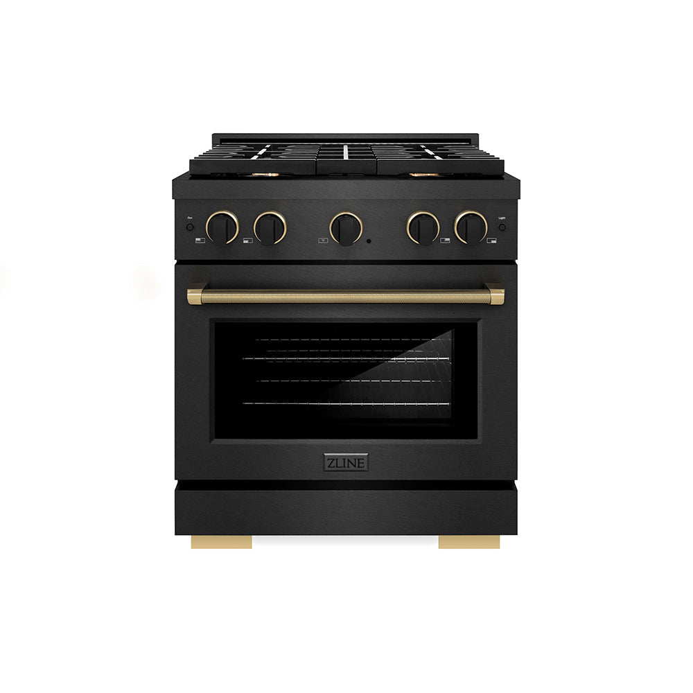 zline-30-in-dual-fuel-range-4-2-cu-ft-4-burner-gas-cooktop-black-satin-stainless-steel-black-champagne-bronze-accents-sdrbsz-30-mbcb
