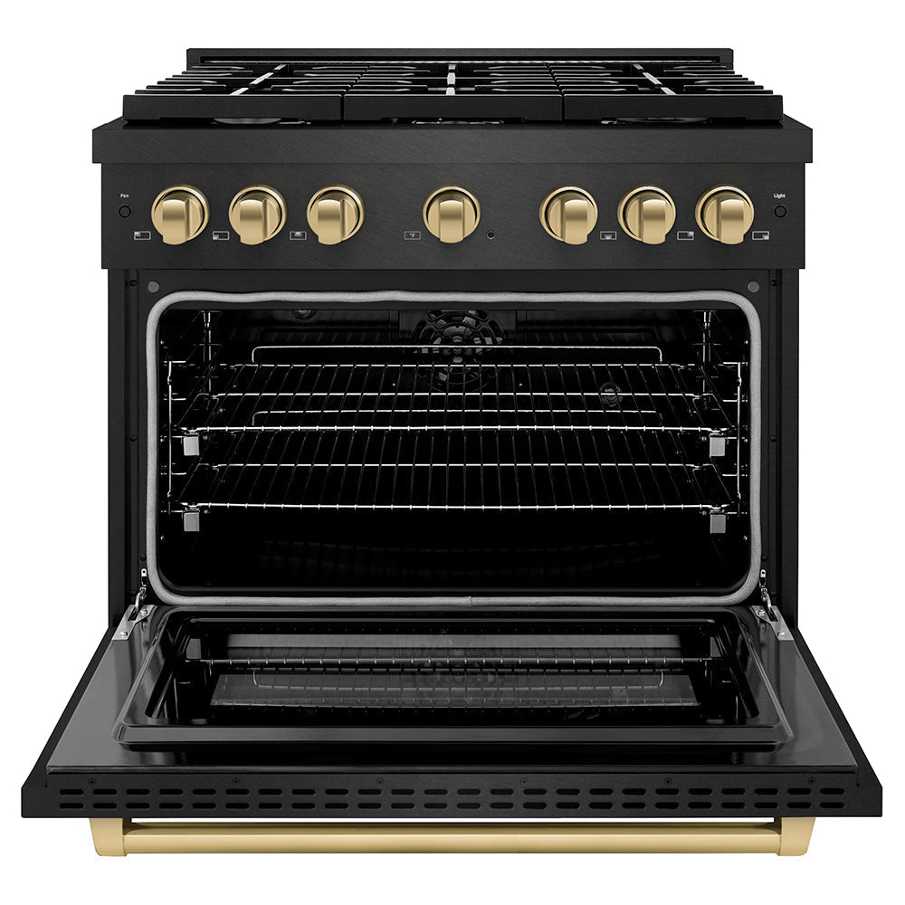 zline-36-in-dual-fuel-range-5-2-cu-ft-6-burner-gas-cooktop-convection-oven-black-satin-stainless-steel-champagne-bronze-accents-sdrbsz-36-cb