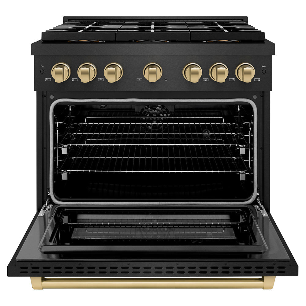 zline-36-in-dual-fuel-range-5-2-cu-ft-6-burners-duopro™-cooktop-black-satin-stainless-steel-champagne-bronze-accents-psdrbsz-36-cb