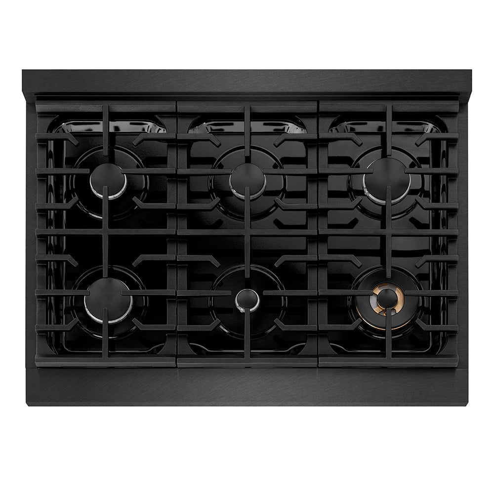 zline-36-in-gas-range-5-2-cu-ft-6-burners-convection-oven-black-satin-stainless-steel-sgrbs-36