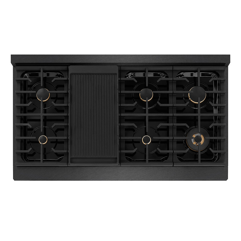 zline-48-in-gas-range-double-oven-6-7-cu-ft-8-burners-black-satin-stainless-steel-with-gold-accents-sgrbsz-48-g