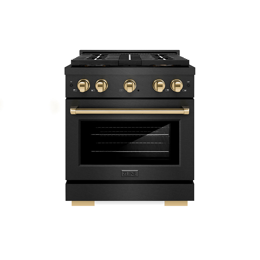 zline-30-in-gas-range-4-burner-duopro™-cooktop-4-2-cu-ft-black-satin-stainless-steel-with-gold-accents-psgrbsz-30-g