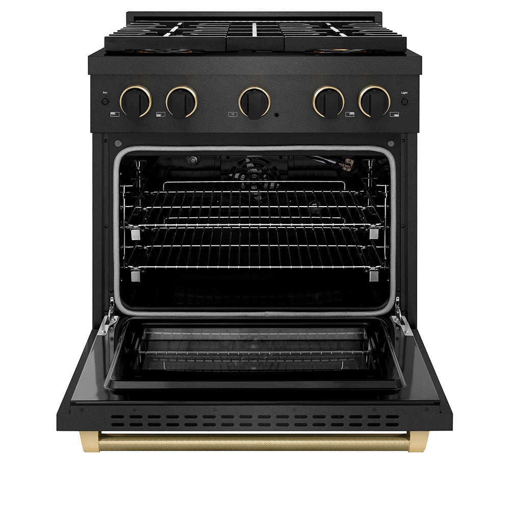 zline-30-in-gas-range-4-burner-duopro-cooktop-4-2-cu-ft-black-satin-black-champagne-accents-psgrbsz-30-mbcb