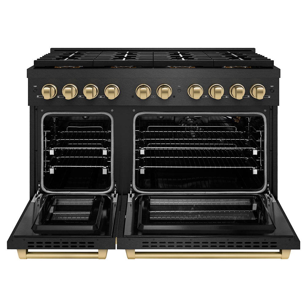zline-48-in-gas-range-6-7-cu-ft-8-burner-duopro™-cooktop-black-satin-stainless-steel-with-champagne-bronze-accents-psgrbsz-48-cb