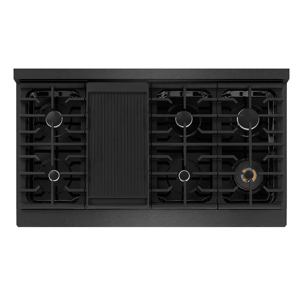 zline-48-paramount-gas-rangetop-with-8-burners-and-porcelain-cooktop-in-black-satin-stainless-steel-srtbs-48