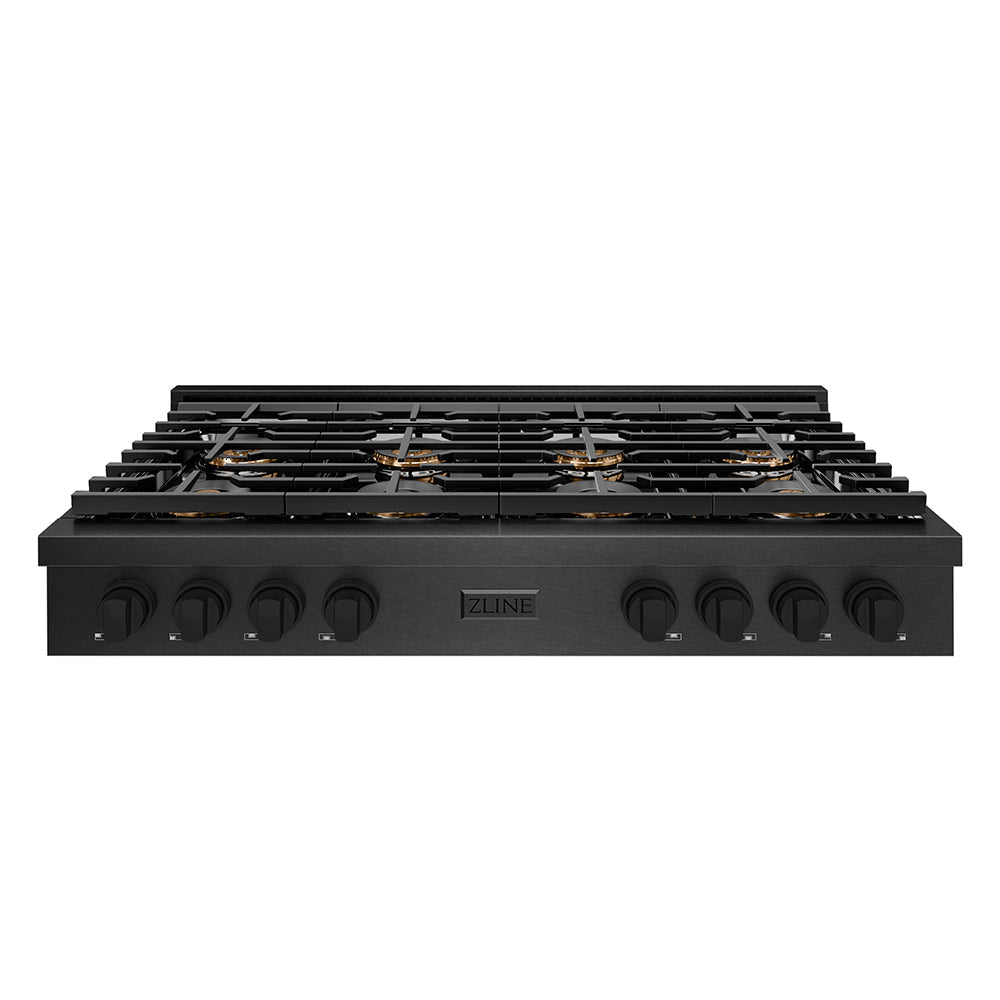 zline-48-paramount-gas-rangetop-with-8-burner-duopro™-cooktop-in-black-satin-stainless-steel-psrtbs-48