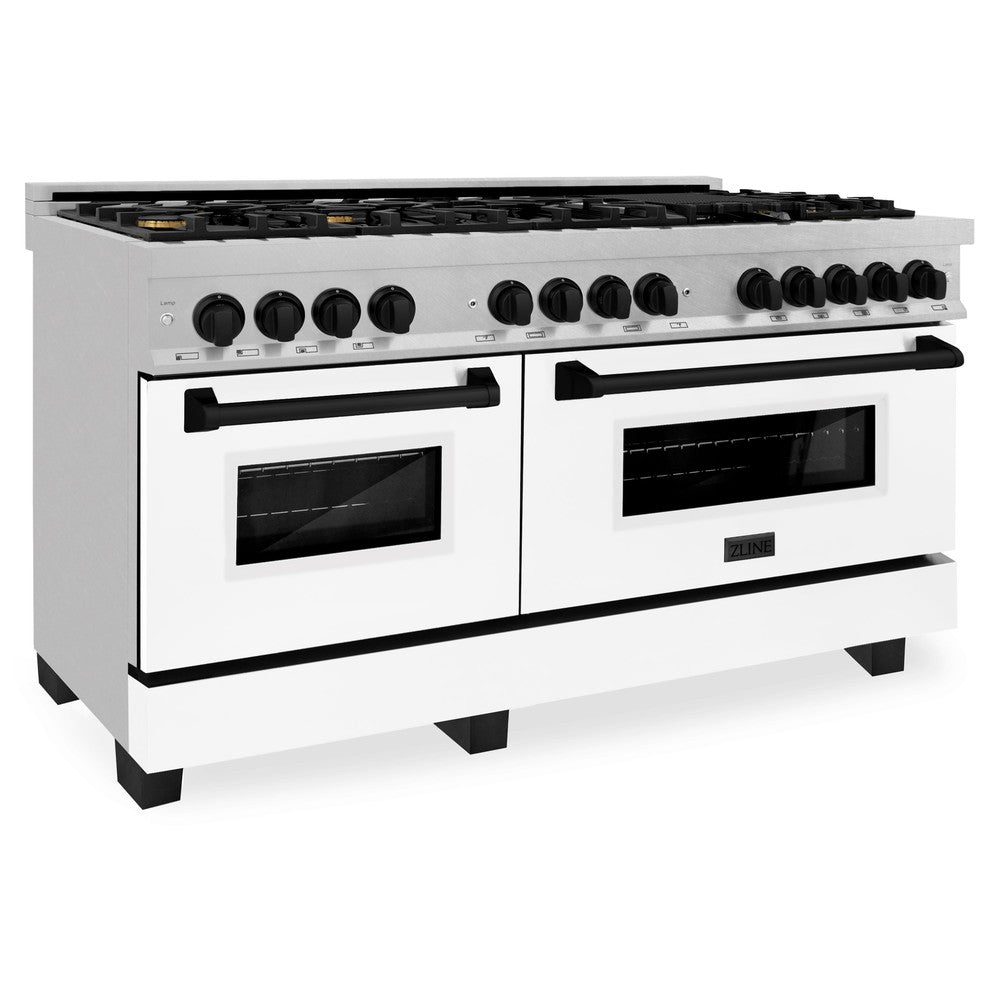 zline-autograph-edition-60-in-dual-fuel-range-7-4-cu-ft-with-white-matte-doors-and-black-matte-accents-raz-wm-60-mb
