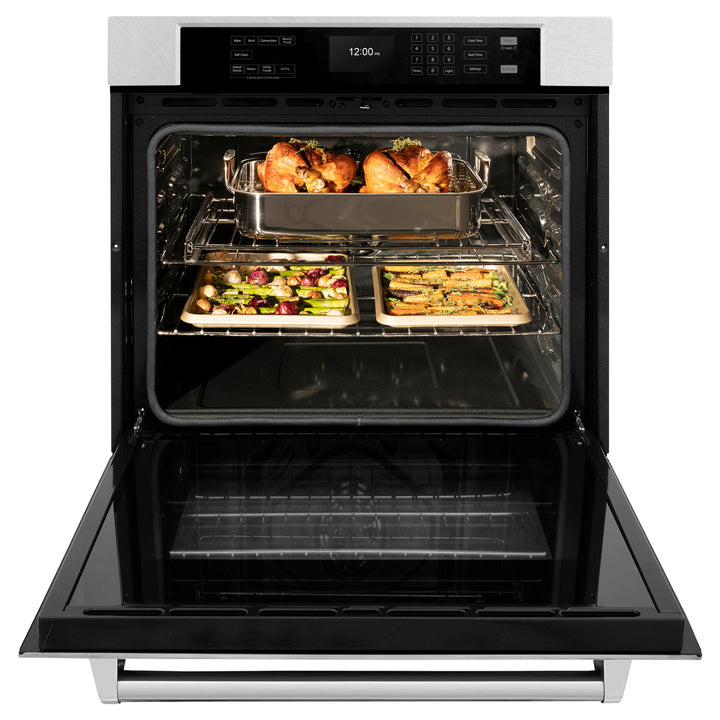 zline-30-professional-true-convection-single-wall-oven-with-air-fry-and-self-clean-in-satin-stainless-steel-wass-30