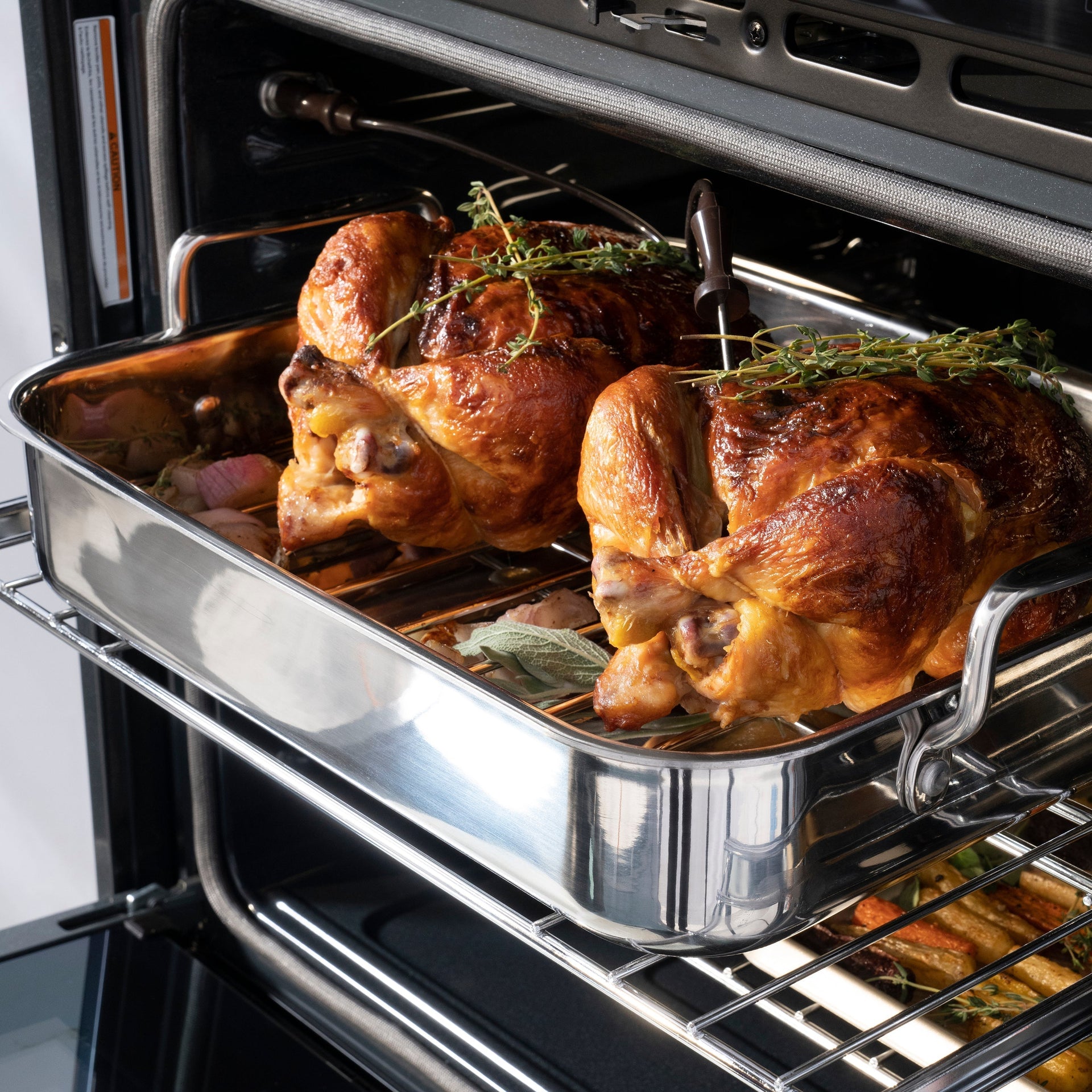 zline-30-autograph-professional-true-convection-single-wall-oven-with-air-fry-and-self-clean-in-satin-stainless-steel-with-champagne-bronze-handle-wassz-30-cb