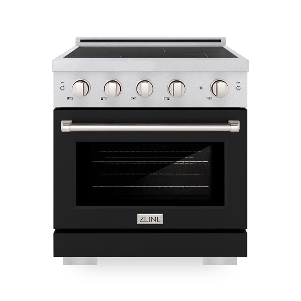 zline-30-in-induction-range-4-2-cu-ft-4-element-cooktop-electric-convection-oven-satin-stainless-steel-black-matte-door-sinrs-blm-30