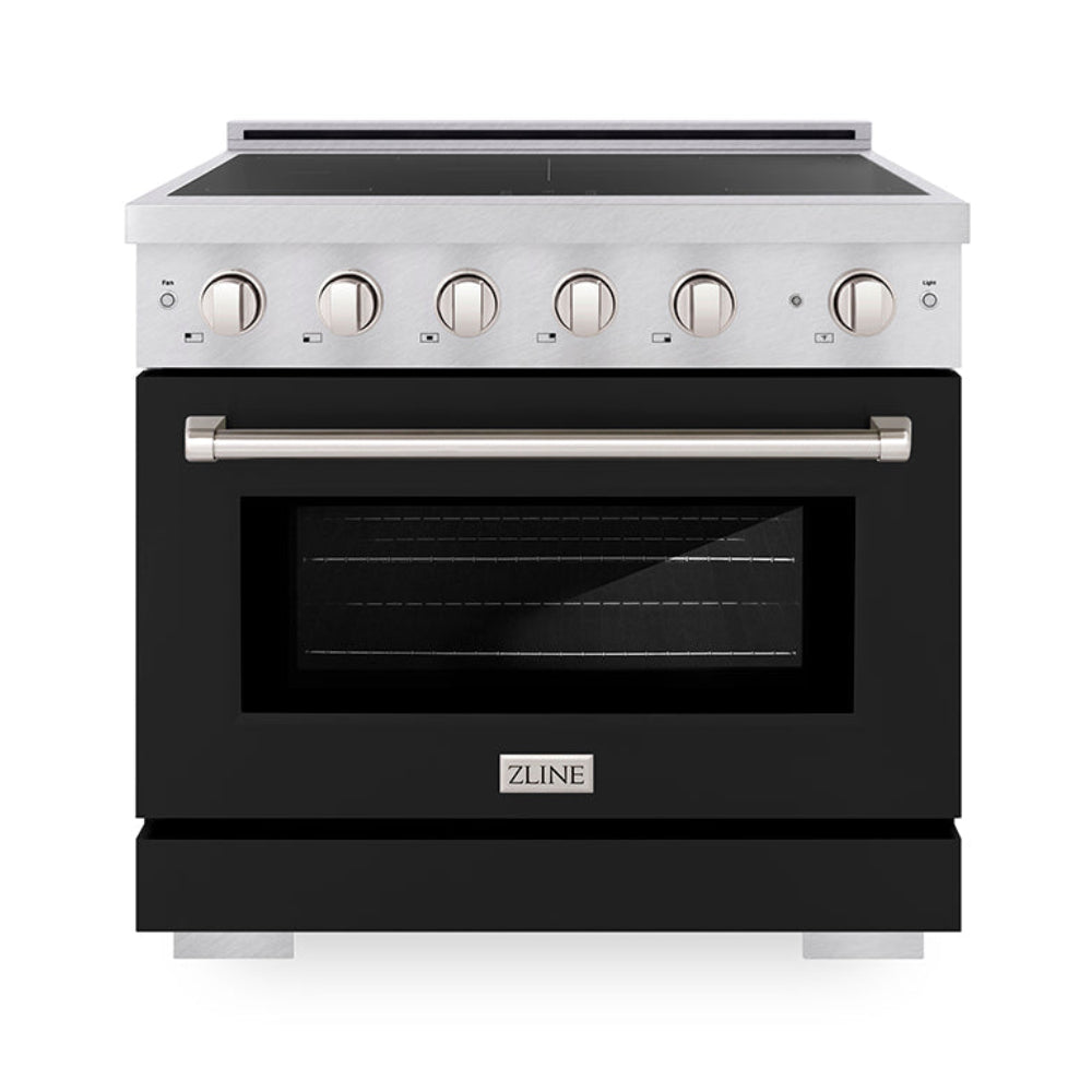 zline-36-in-induction-range-5-2-cu-ft-5-element-cooktop-electric-convection-oven-satin-stainless-steel-black-matte-door-sinrs-blm-36