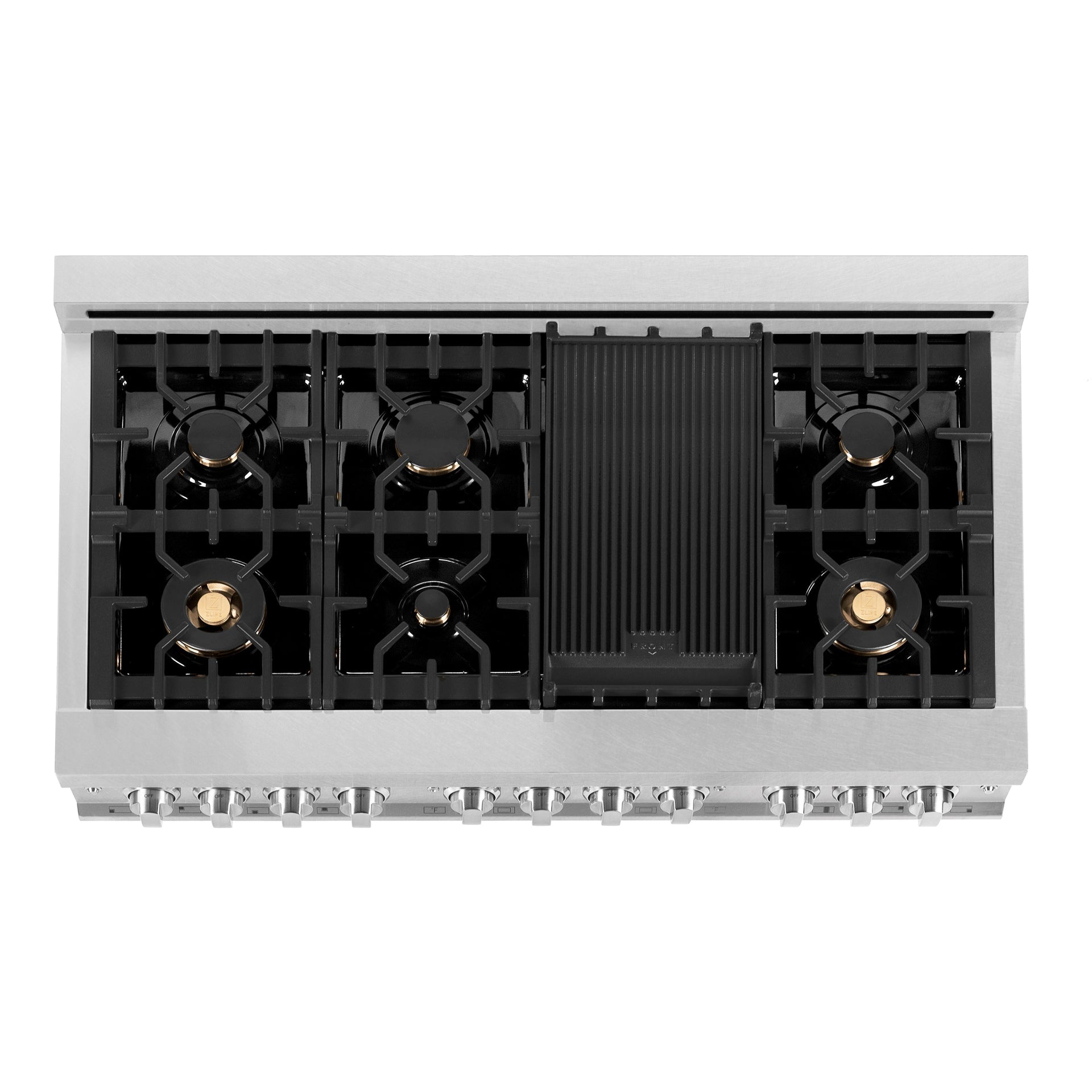 zline-48-in-6-0-cu-ft-legacy-dual-fuel-range-with-6-brass-burners-and-griddle-2-electric-ovens-satin-stainless-steel-ras-sn-br-gr-48