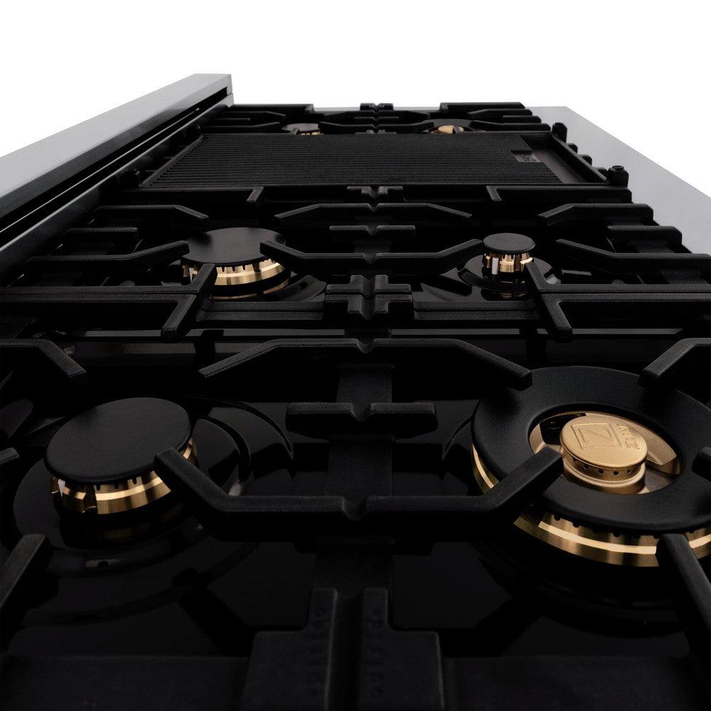 zline-autograph-edition-60-inch-dual-fuel-range-with-7-4-cu-ft-electric-convection-oven-stainless-steel-with-black-matte-accents-model-raz-60-mb