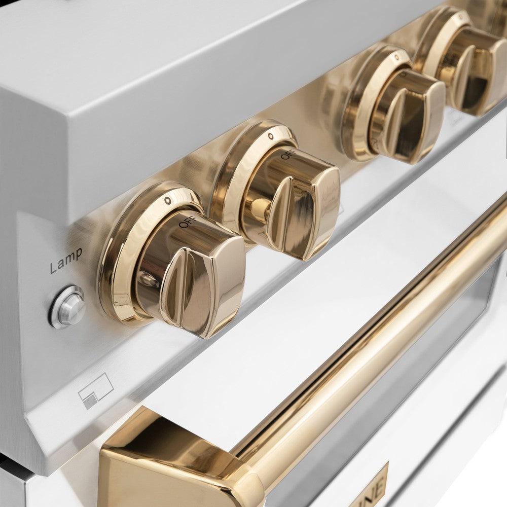 zline-autograph-36-in-4-6-cu-ft-dual-fuel-range-with-white-matte-door-and-gold-accents-raz-wm-36-g
